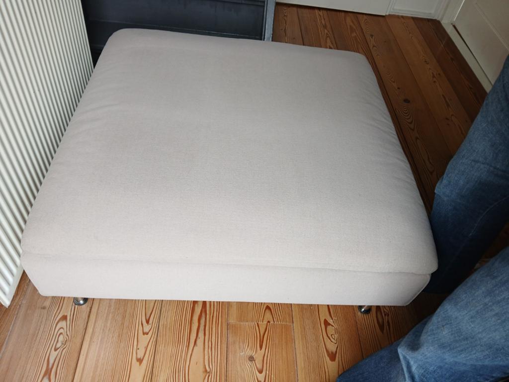 IKEA Hocker - Zo goed als nieuw, Huis en Inrichting, Zo goed als nieuw, Stof, Rechthoekig, 50 tot 75 cm