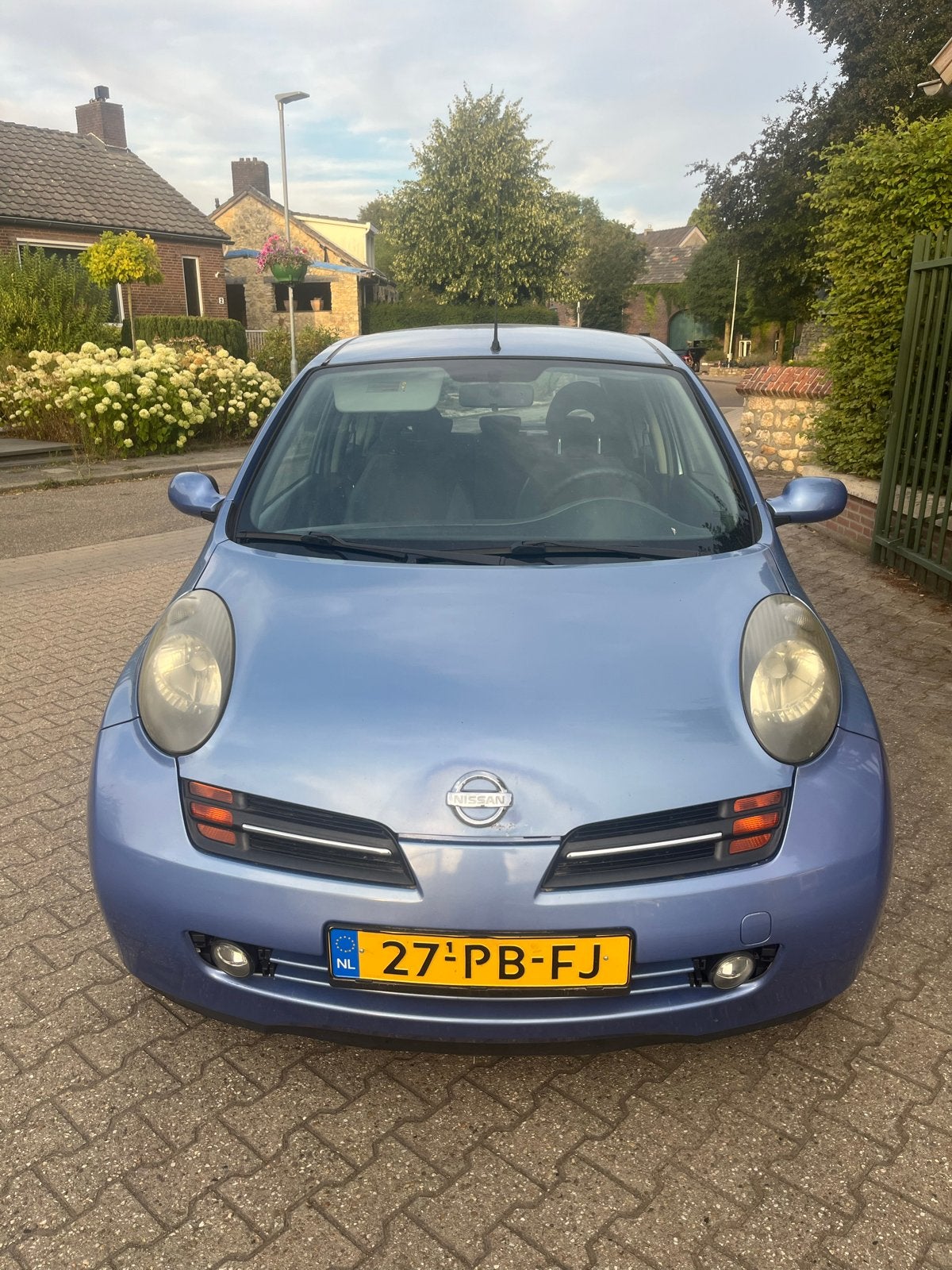 Nissan Micra 1.4 3DR 2004 Blauw, Auto's, 31 €/maand, 4 cilinders, Blauw, Origineel Nederlands