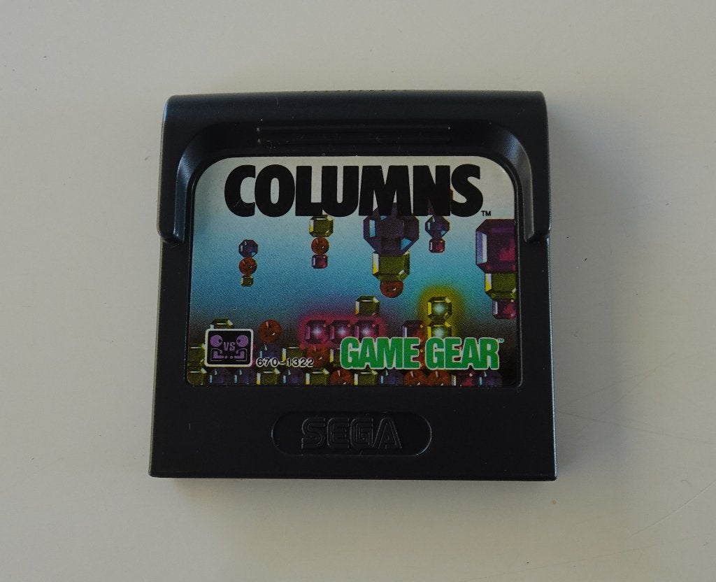 Columns voor Sega Game Gear, Game Gear, 1 speler, Zo goed als nieuw, Vanaf 3 jaar