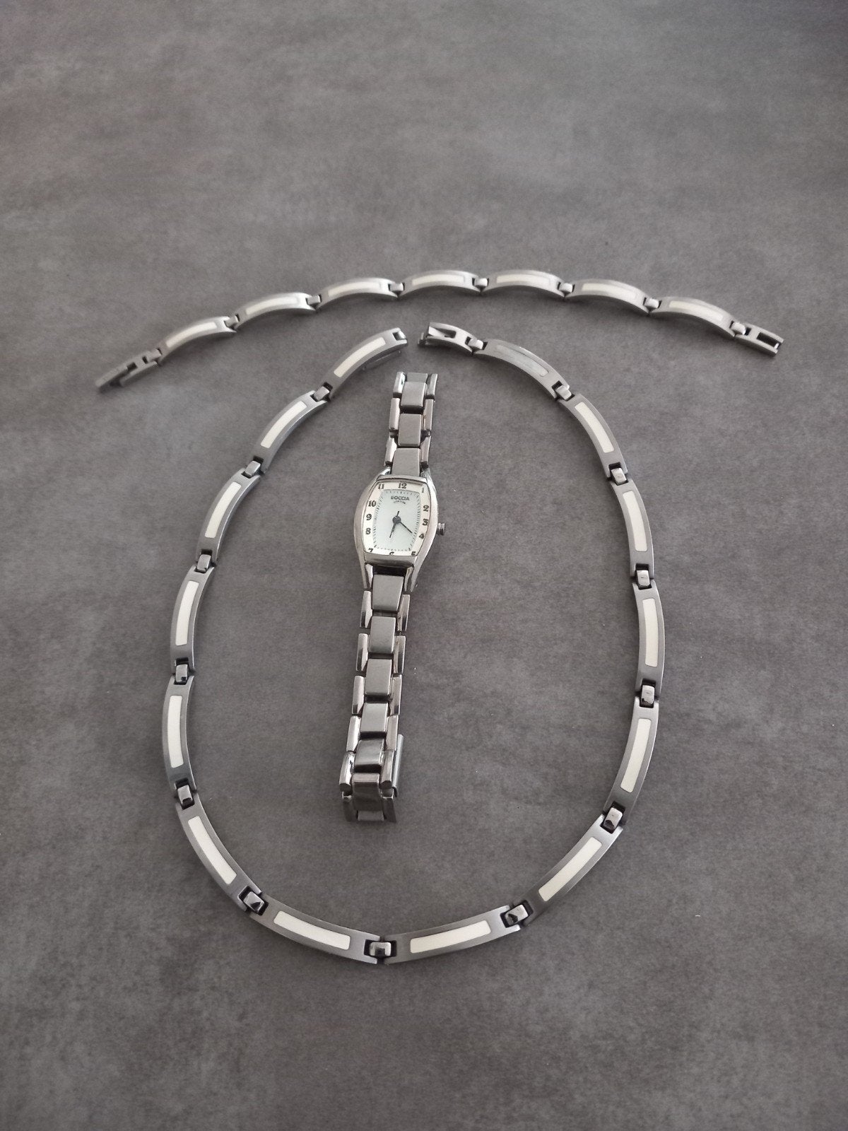 Boccia Titanium set- titanium- werkend ., Verzenden, Gebruikt