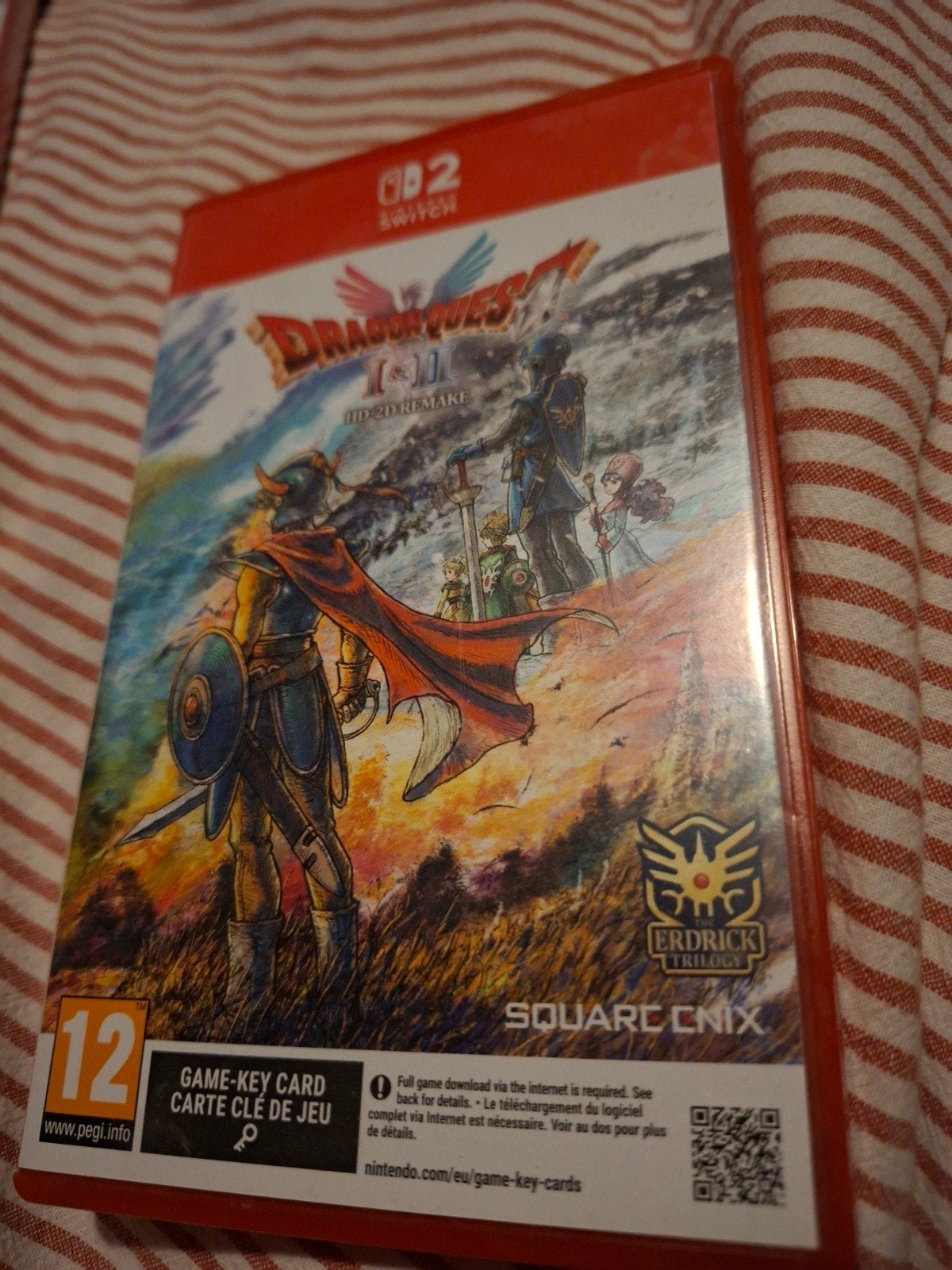 Dragon Quest I + II HD-2D Remake Nintendo Switch 2, Spelcomputers en Games, 1 speler, Ophalen of Verzenden, Zo goed als nieuw