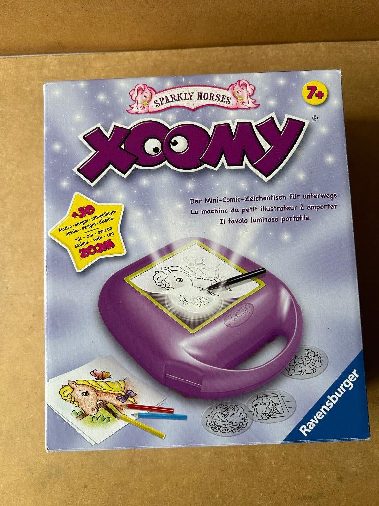 Xoomy sparkly horses paarden tekenen Ravensburger, Ophalen, Zo goed als nieuw, Overige typen