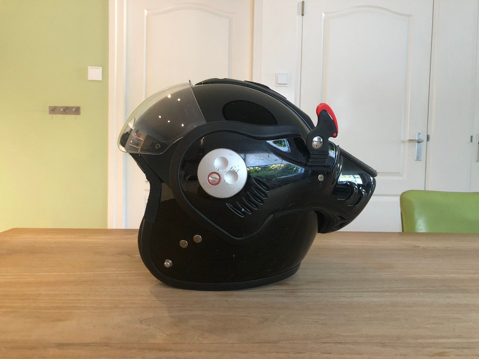 Roof Boxer - SM, Motoren, Kleding | Motorhelmen, Ophalen of Verzenden, Tweedehands, Systeemhelm, Overige merken