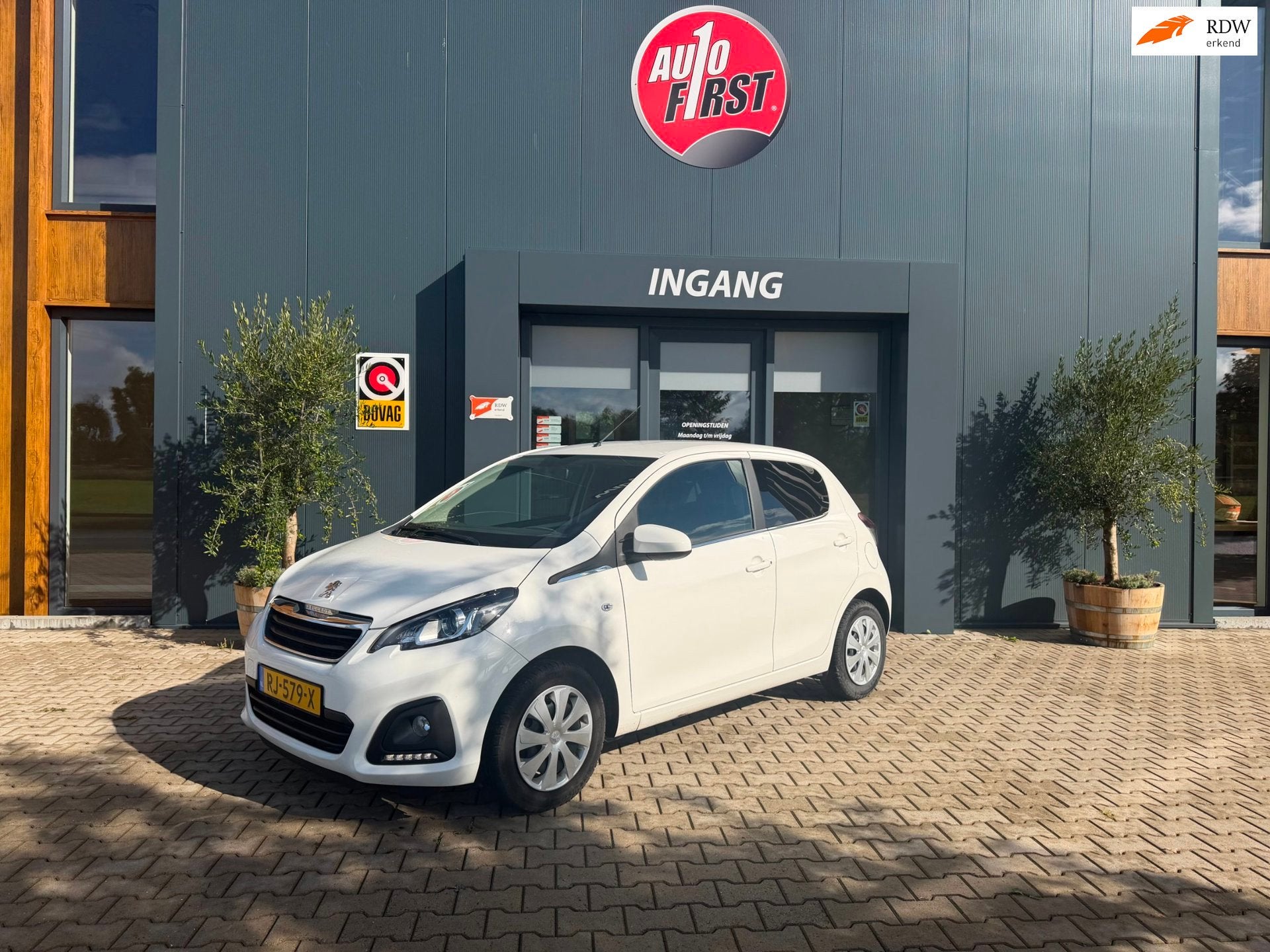 Peugeot 108 1.0 e-VTi Active l airco l 5drs l 73402km, Auto's, Dealer onderhouden, Stof, Gebruikt, Euro 6