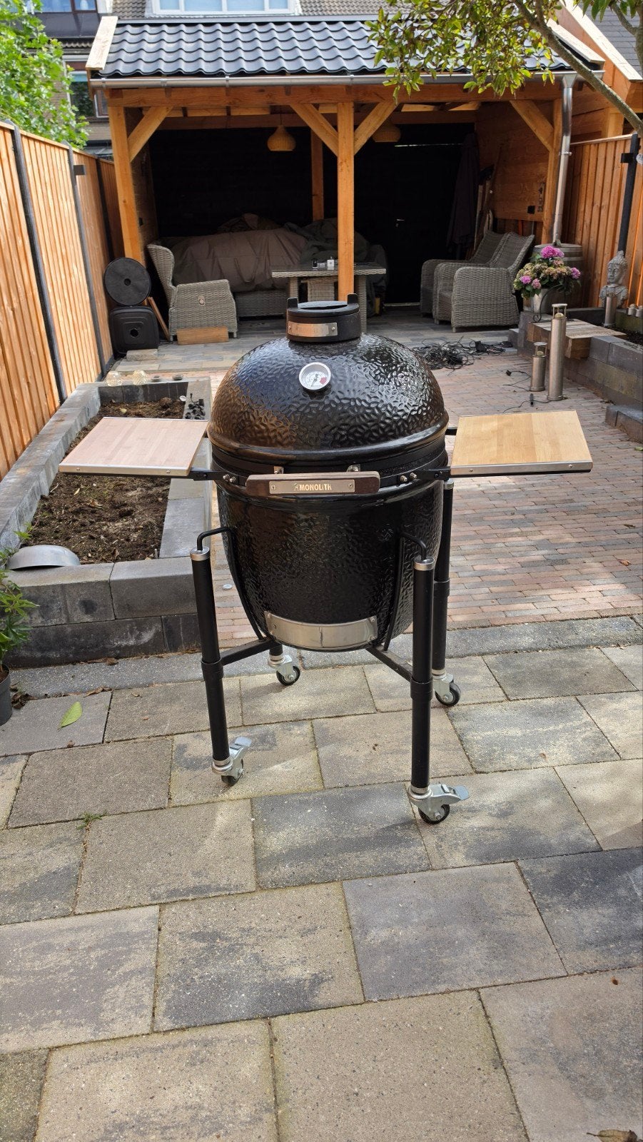 Monolith Classic Kamado met Smart Grid Systeem, Ophalen of Verzenden