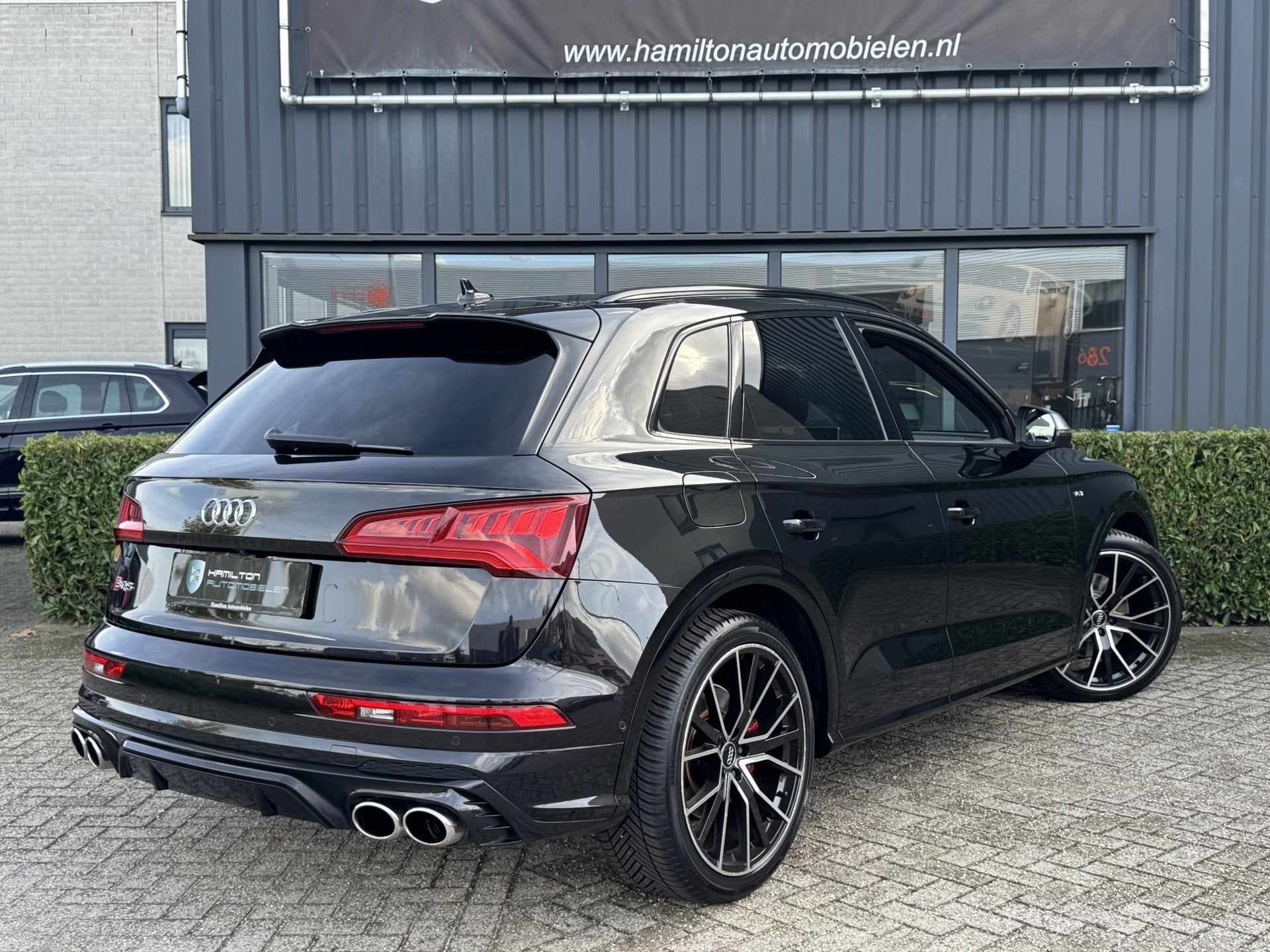 Audi SQ5 3.0 V6 TFSI 354pk Aut. Full Options (bj 2018), Automaat, Gebruikt, 2995 cc, Zwart