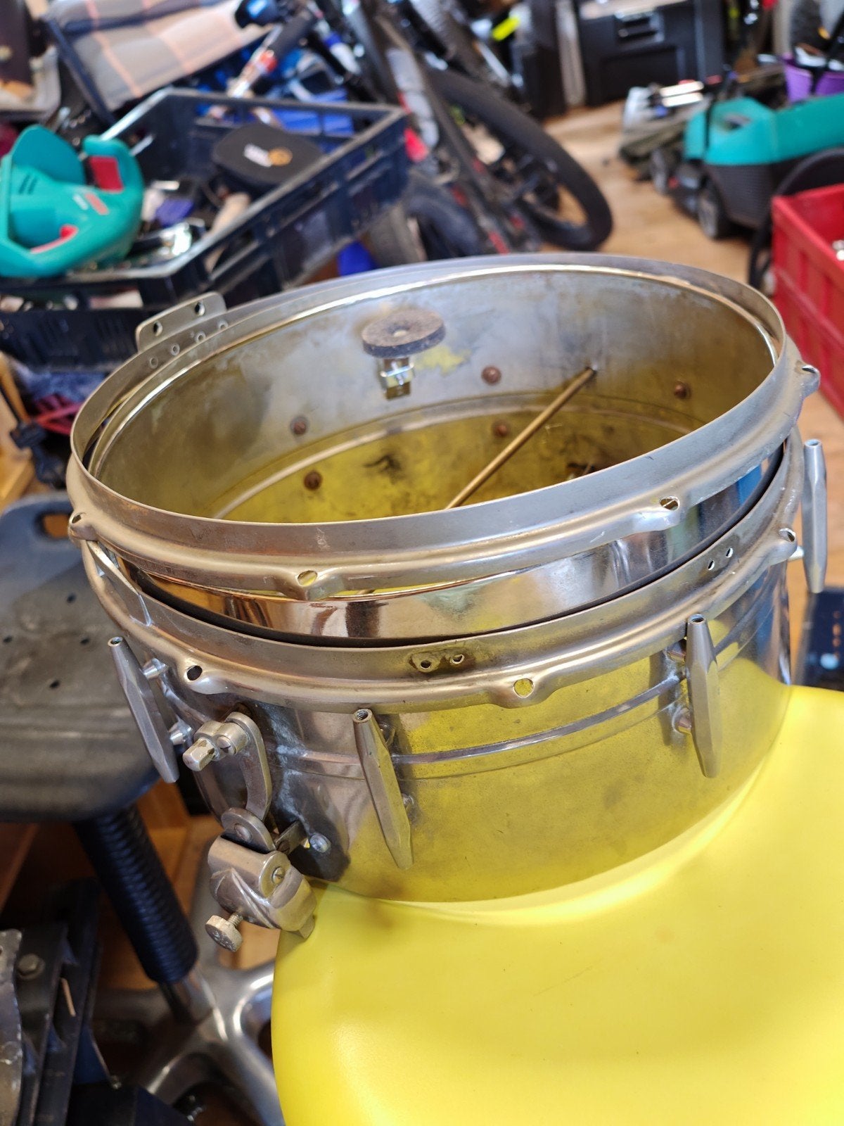 Vintage snaredrum., Ophalen of Verzenden, Gebruikt, Trommel