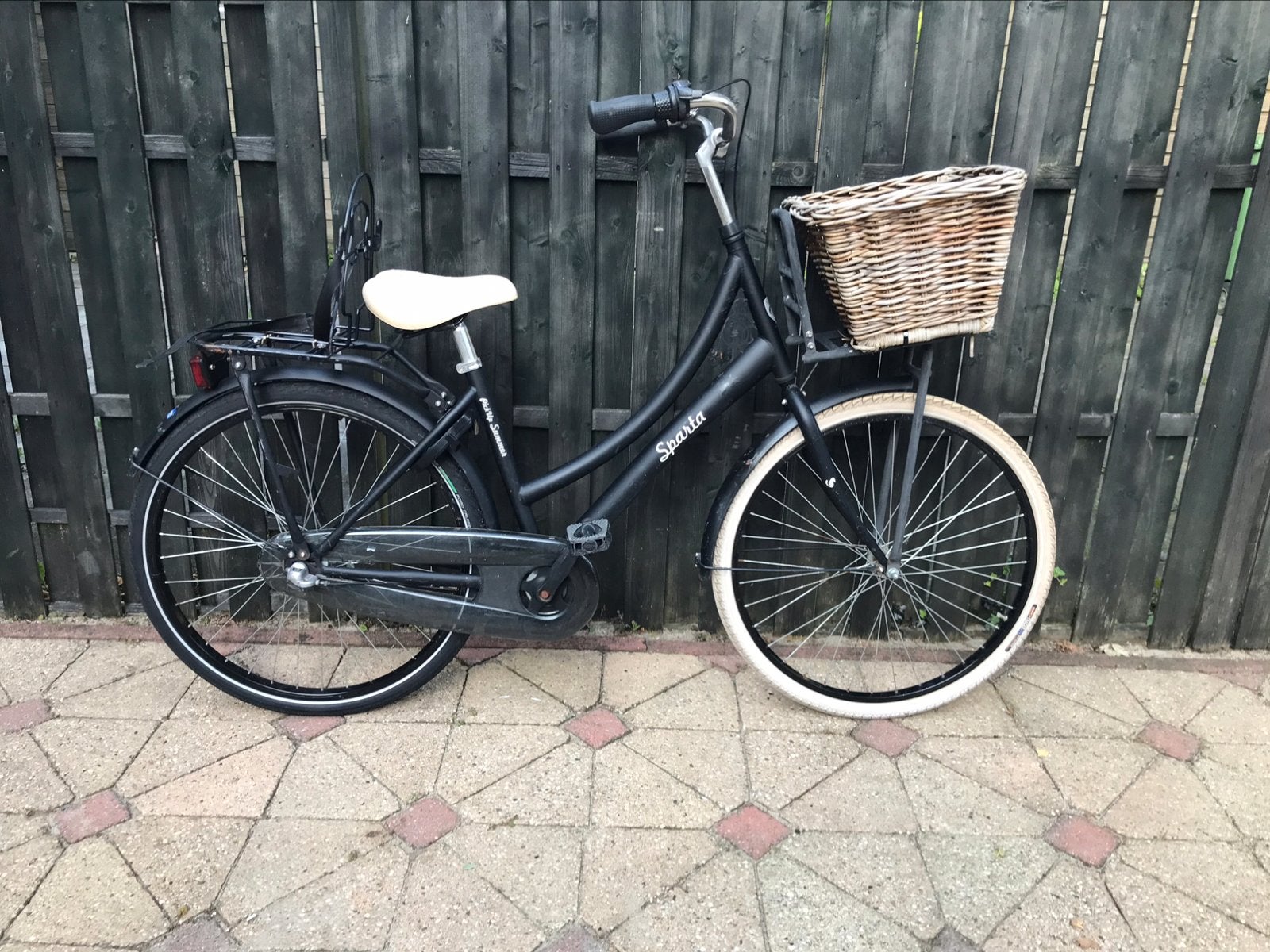 Sparta Transportfiets Meidenfiets met Mand + Monkeybar 26”, Ophalen, Terugtraprem, Sparta, Gebruikt