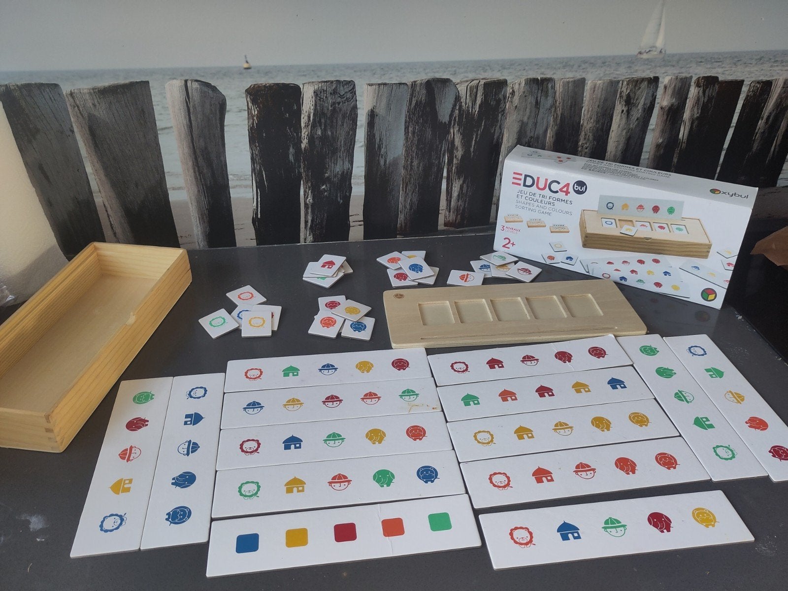 Montessori sorteerspel, Ophalen, Zo goed als nieuw, Puzzelen