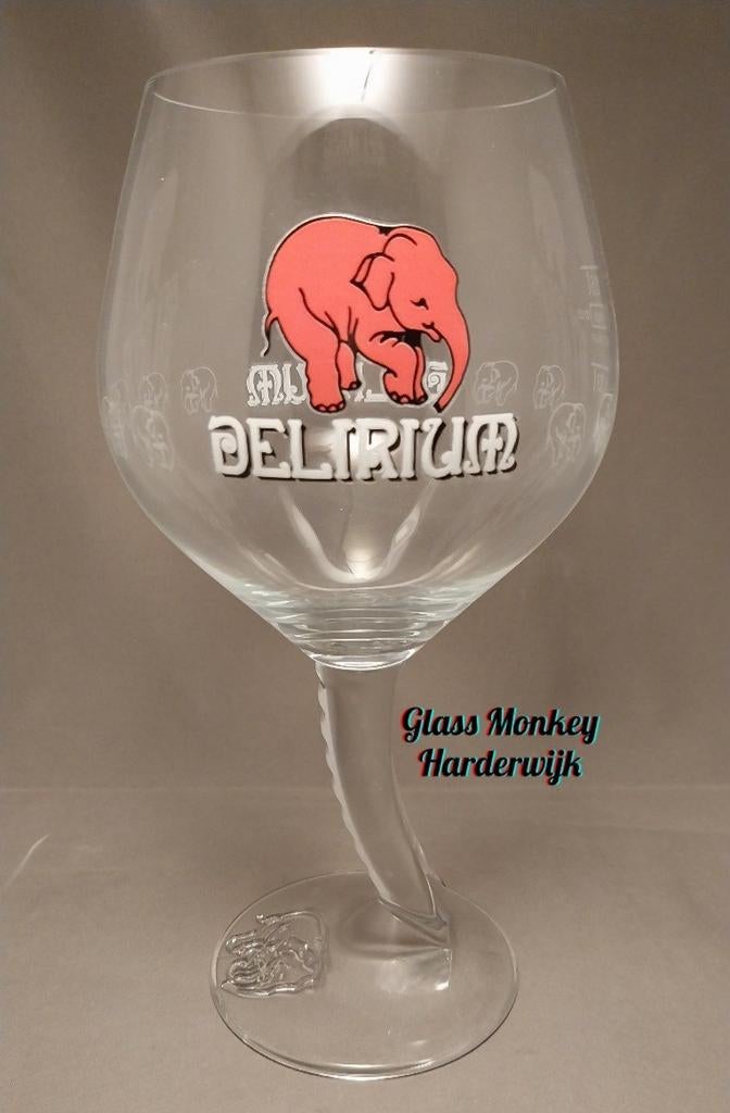 Delirium bierglazen. 50cl, Verzamelen, Ophalen of Verzenden, Nieuw, Glas of Glazen, Overige merken