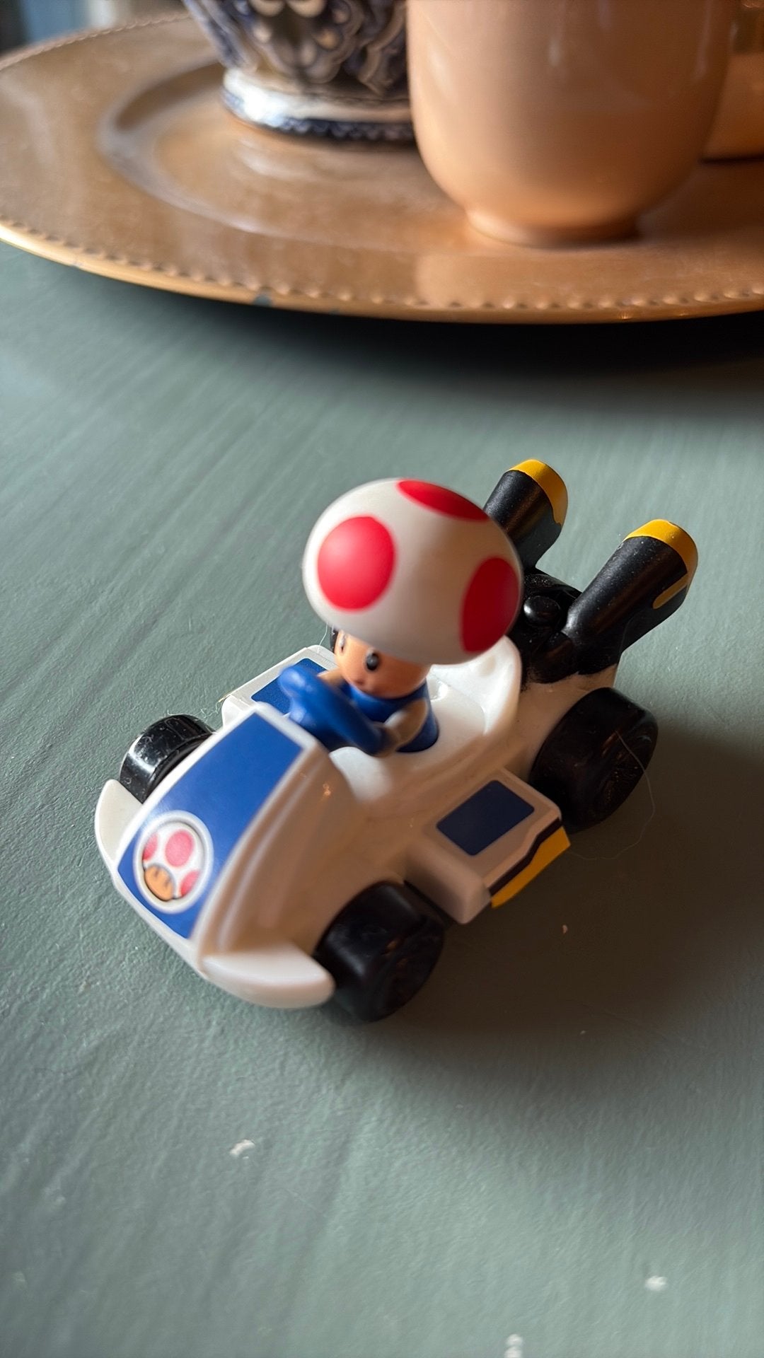 Mario Kart Toad McDonalds figuur, Ophalen of Verzenden, Zo goed als nieuw