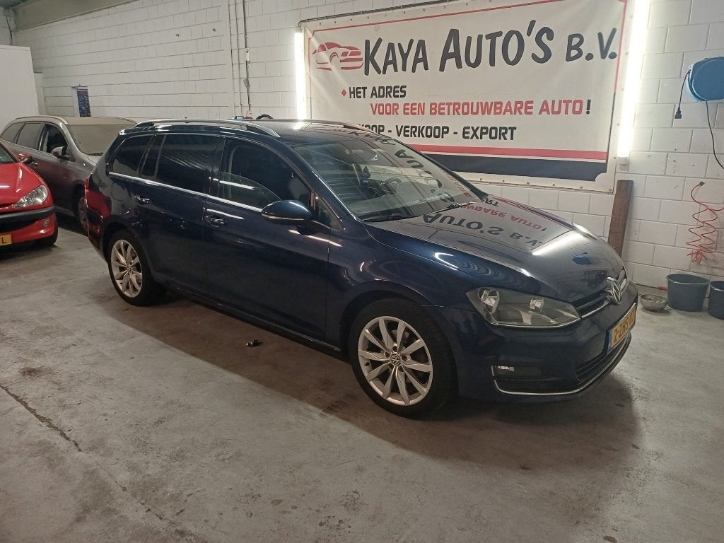 Volkswagen Golf 1.6 TDI Variant 2015 Blauw, Voorwielaandrijving, 1295 kg, 4 cilinders, Blauw