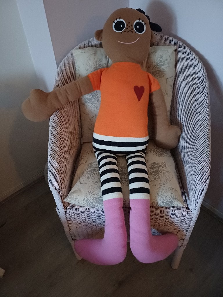 Kai copenhagen kai friendpop 100 cm groot, Ophalen, Nieuw, Babypop