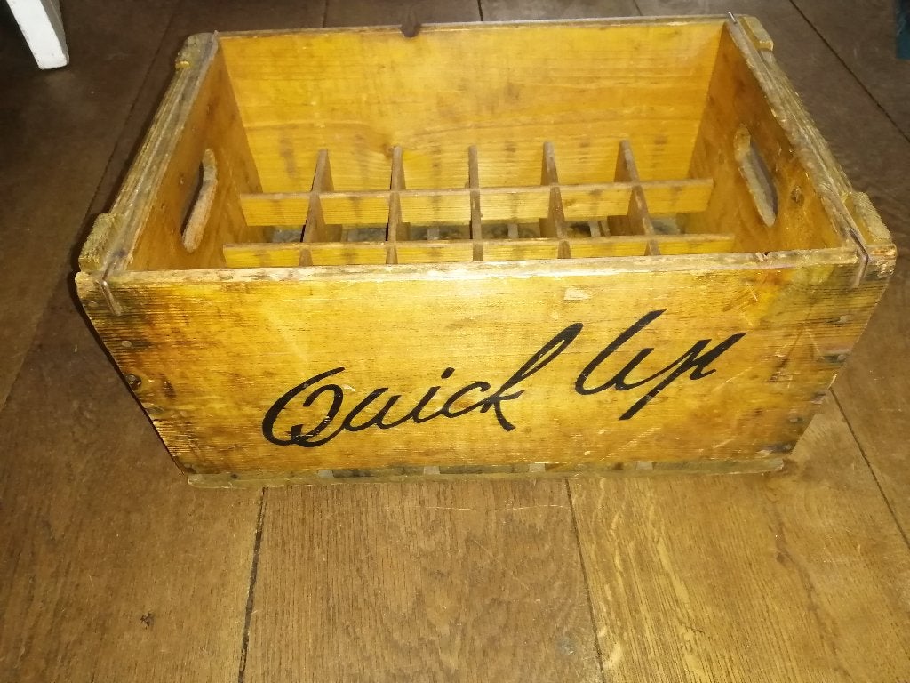 houten kistje Quick Up 1963, Ophalen of Verzenden, Gebruikt, Overige typen, Overige merken