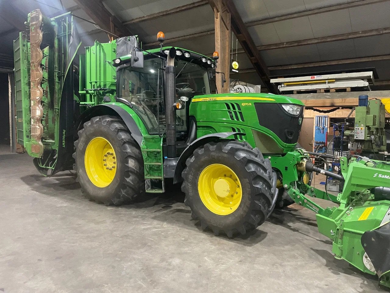John Deere 6170R (bj 2012), Gebruikt, Meer dan 160 Pk, John Deere, 5000 tot 7500