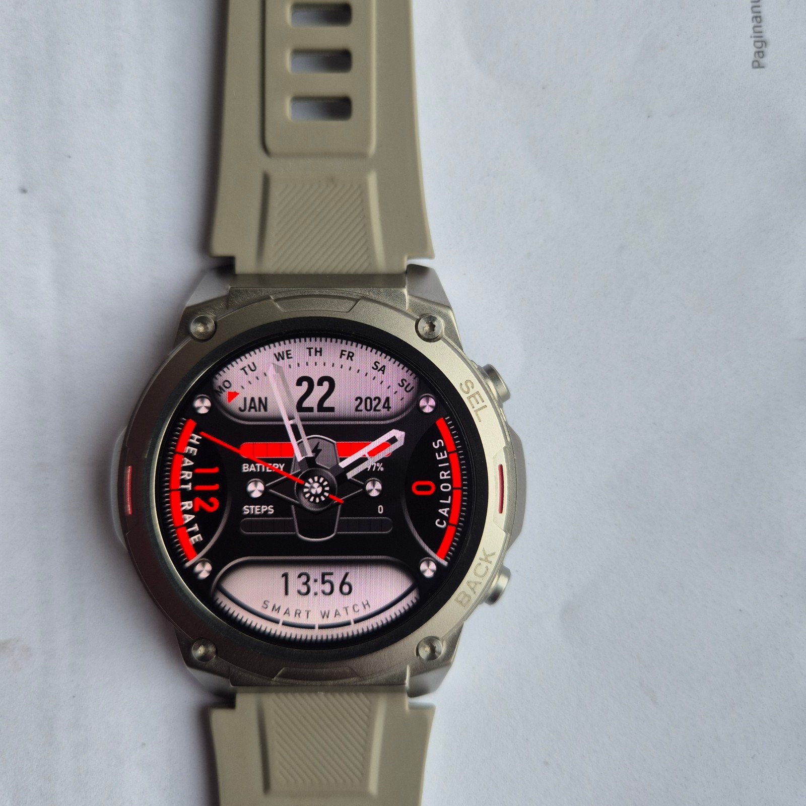 Gard pro ultra 2 + incl oplaadkabel, Sieraden, Tassen en Uiterlijk, Smartwatches, Zwart, Ophalen of Verzenden, Zo goed als nieuw