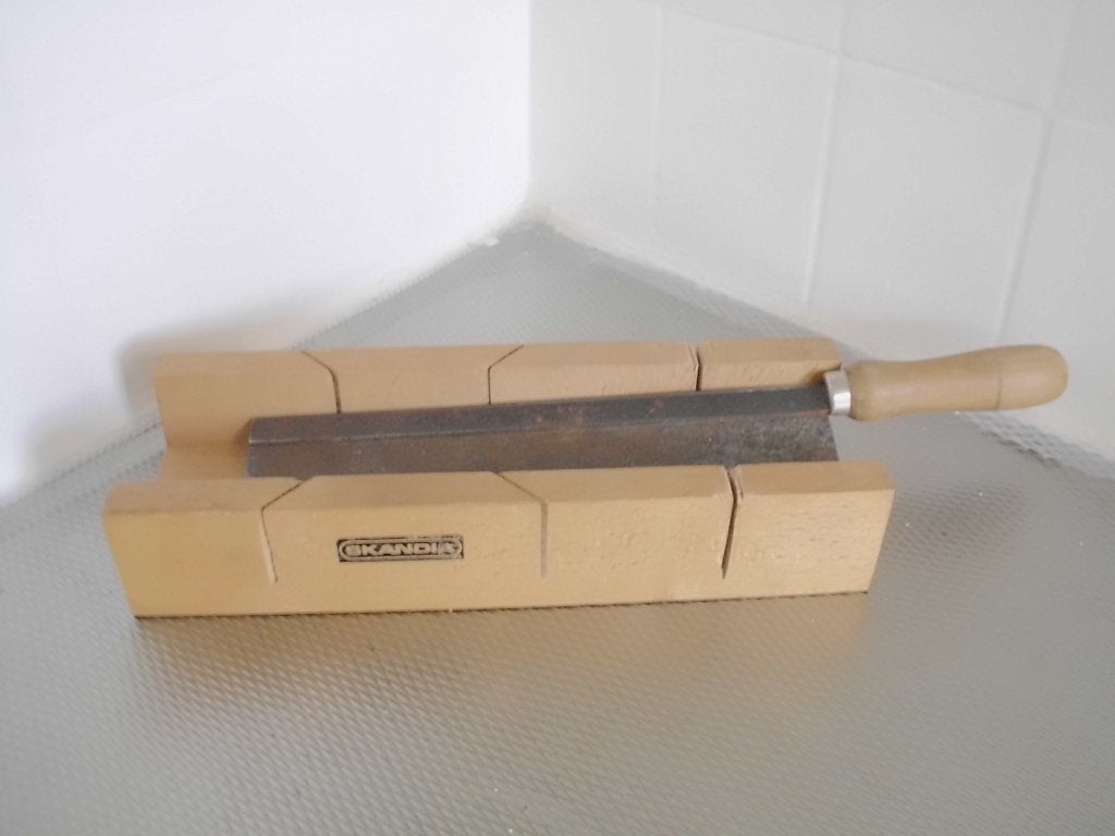 Retro set SKANDIA verstekbak met toffelzaag ook wel, kapzaag, Ophalen, Gebruikt, Overige typen, Skandia