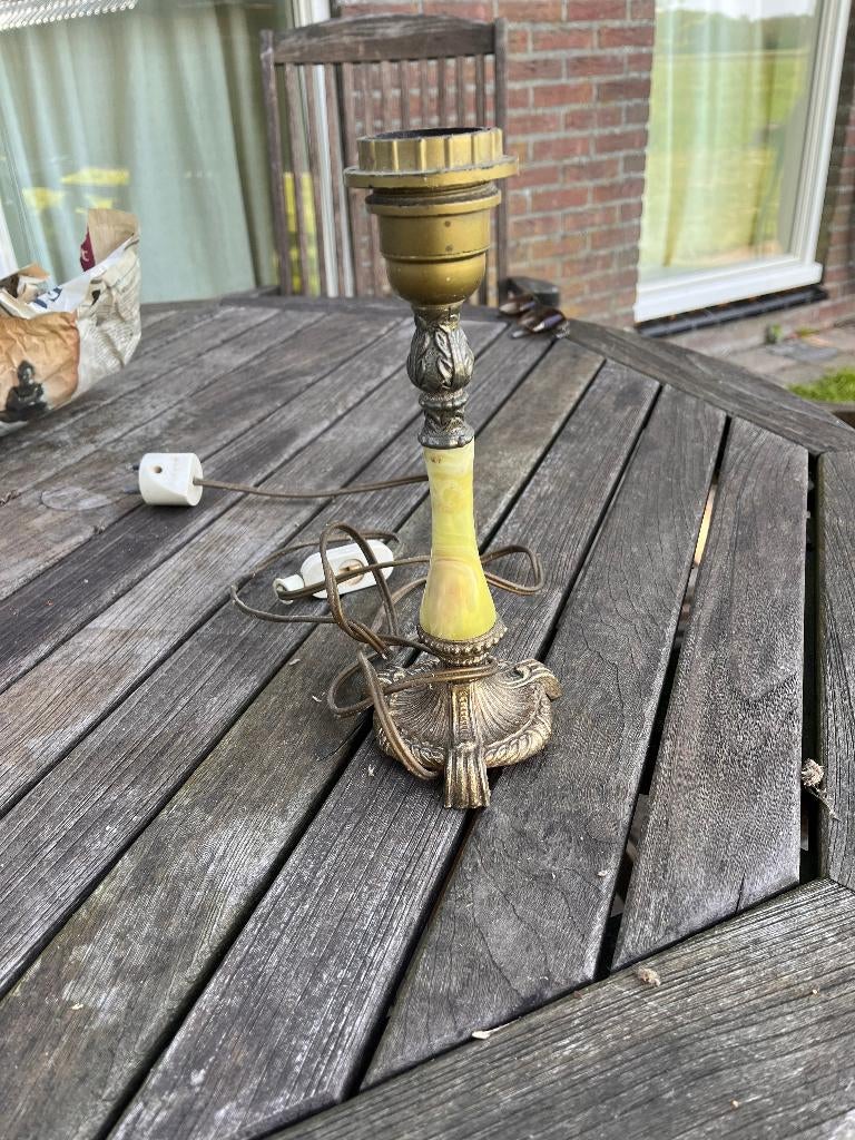vintage lampenvoet, Ophalen of Verzenden