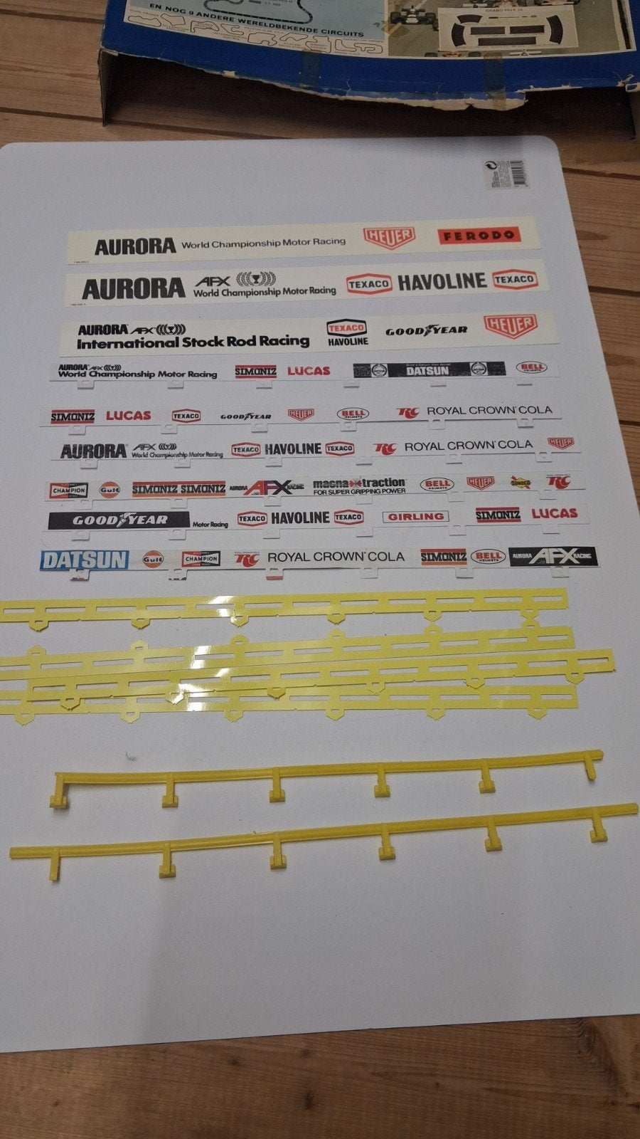 AFX aurora racebaan onderdelen, Overige merken, Racebaan, Zelf te bouwen, Ophalen of Verzenden