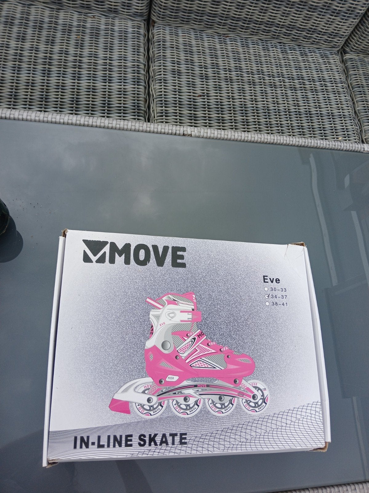 Mooie roze meisjes  skeelers(Maat: 34 Tot 37), Gebruikt, Overige typen, Ophalen, Overige merken