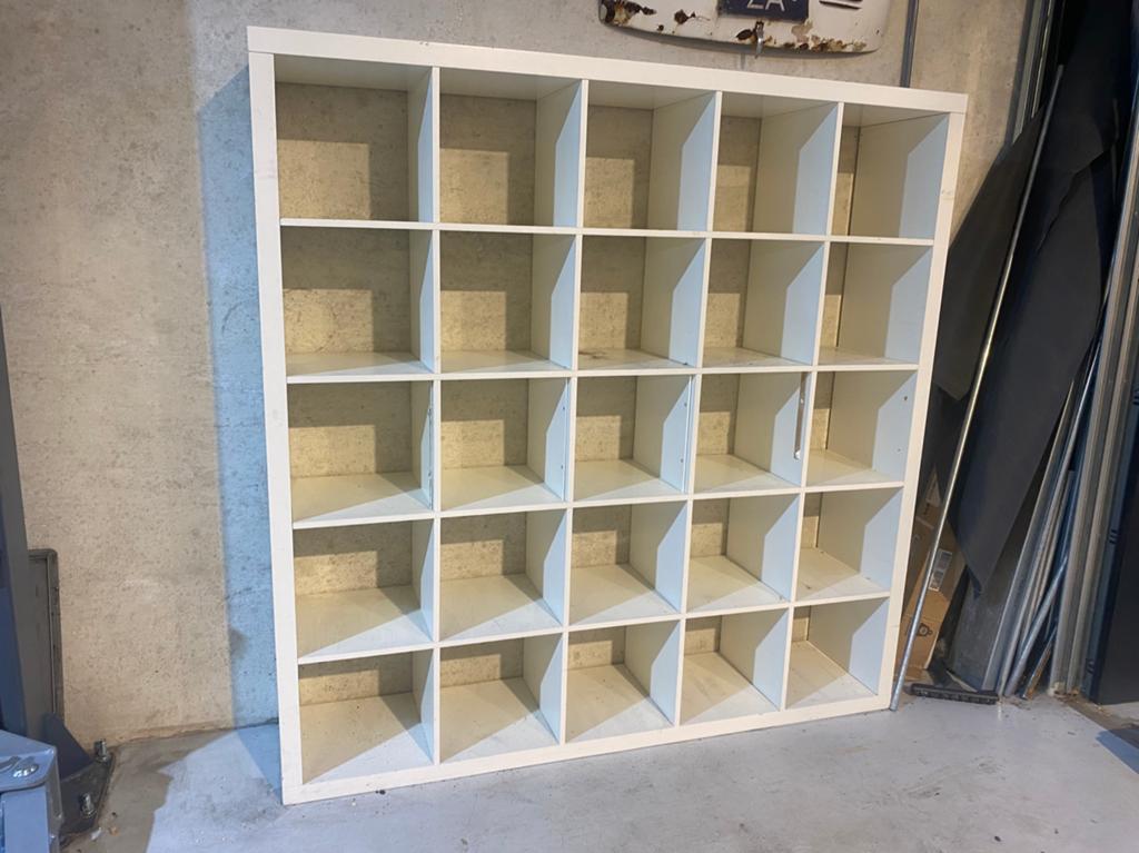 Witre Ikea kast kallax 182x182x39, Ophalen, Zo goed als nieuw