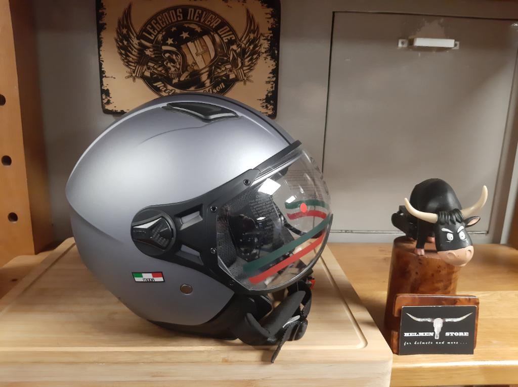 Vito brommer scooter helm S scooterhelm brommerhelm nieuw S, Pascalstraat 6 1704 RD Heerhugowaard, Jethelm, Kinderen, Ophalen of Verzenden