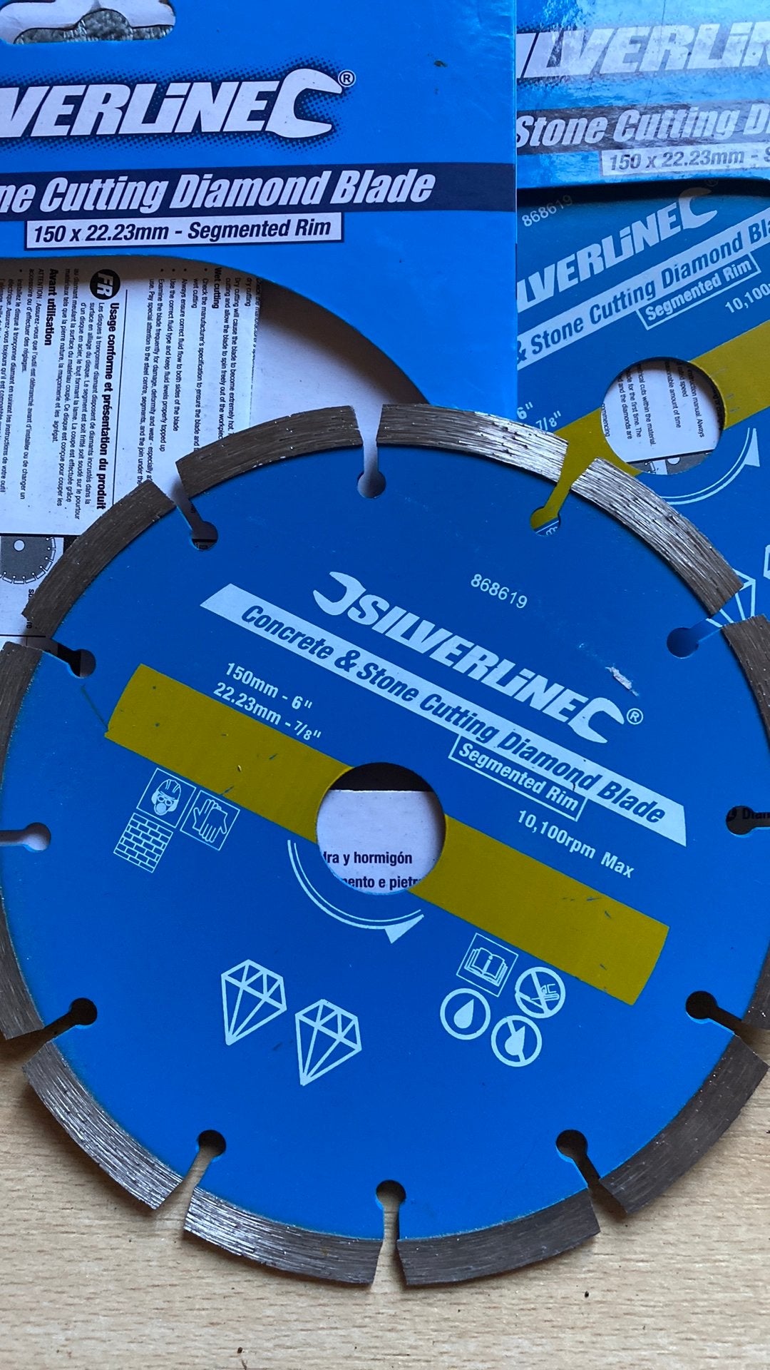 Diamant slijpschijf steen/beton, Ophalen, Nieuw, 1000 watt of meer, Overige typen