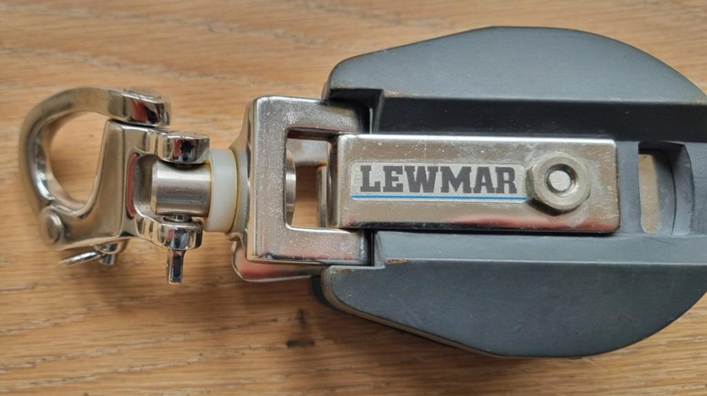 Lewmar snatch block, Ophalen of Verzenden, Lijn of Blok