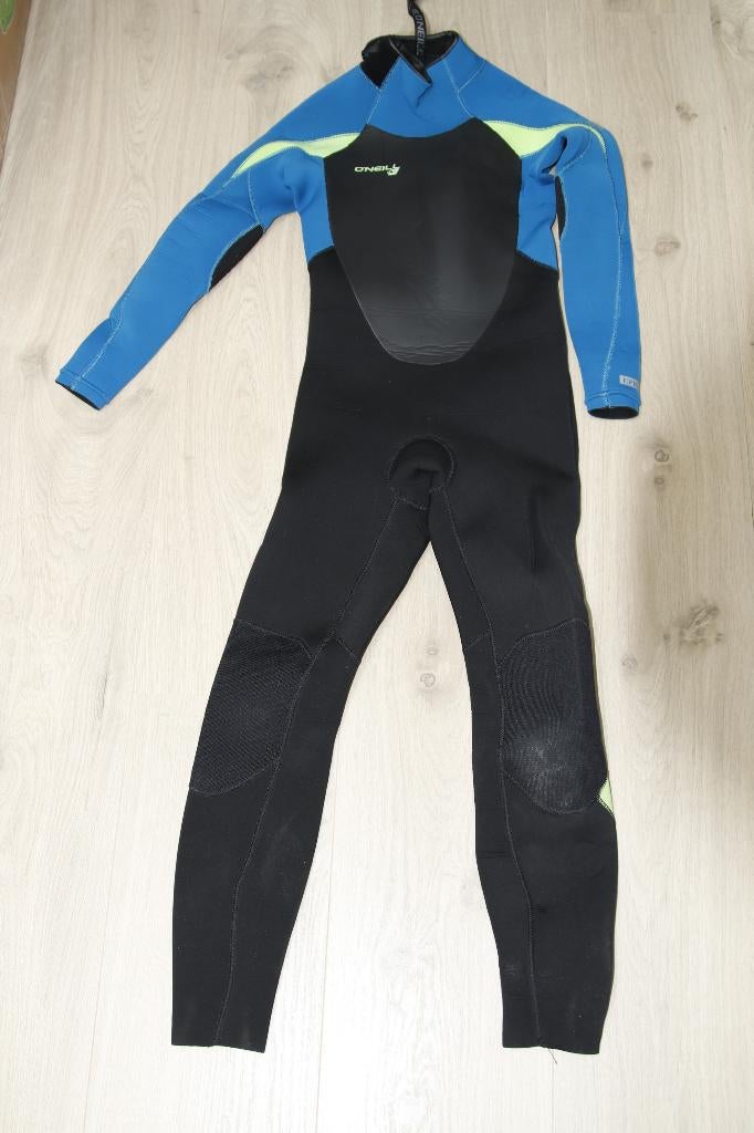 Wetsuit Oneill kids maat 10 4/3 EPIC zwart blauw geel 1, Wetsuit, Kind, Ophalen of Verzenden, Oneill