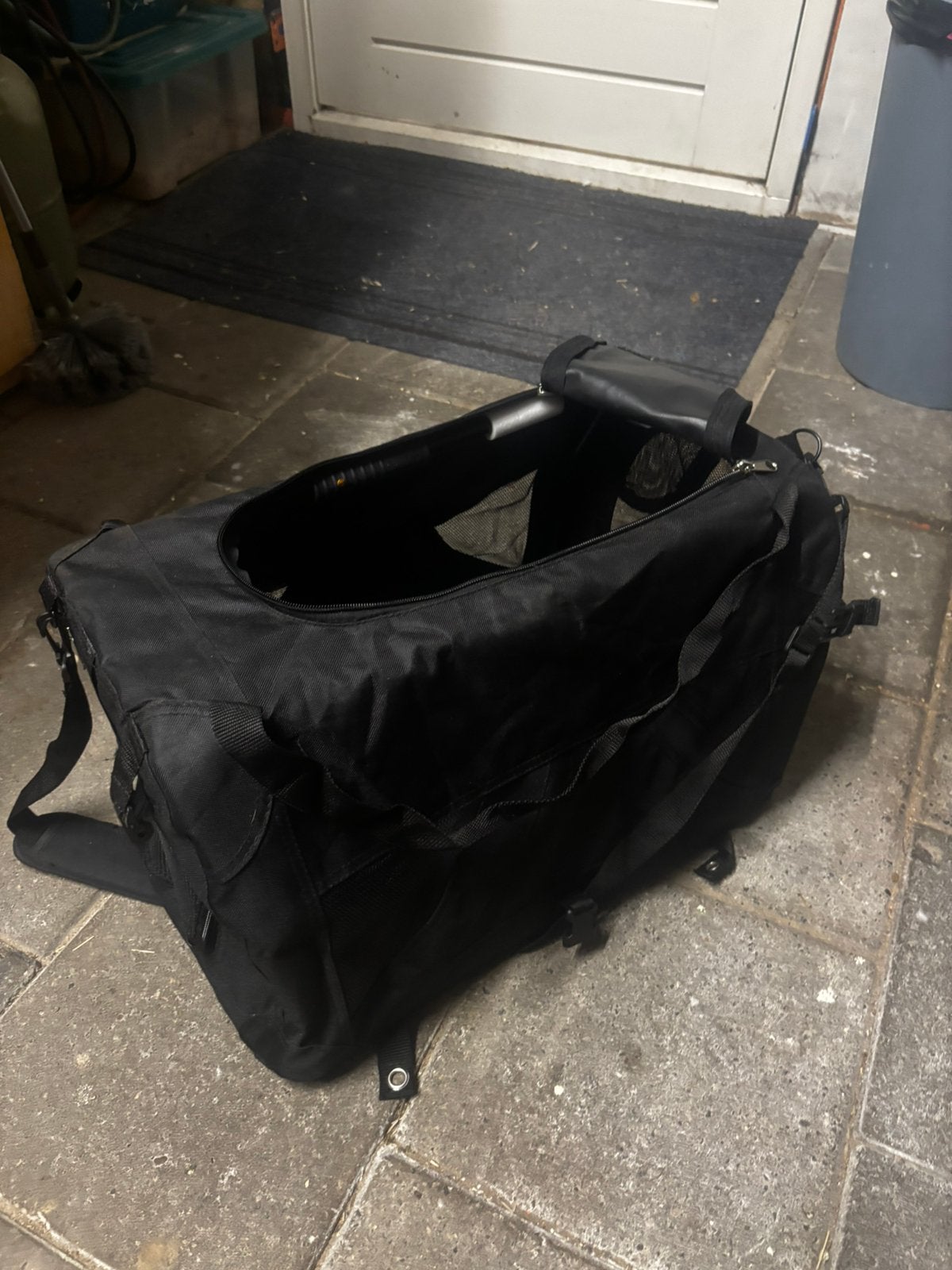 Opvouwbare hondentas kleine honden, 30 cm of meer, Zwart, Minder dan 35 cm, Ophalen of Verzenden