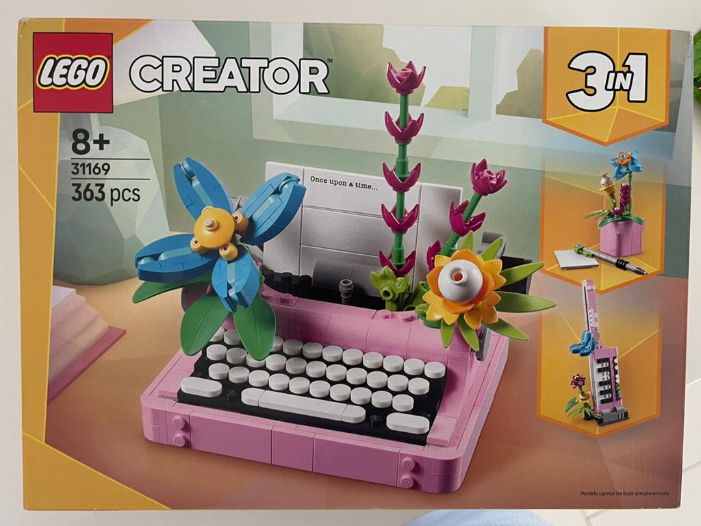 Nieuw ongeopend LEGO Creator 3in1 Typemachine 31169, Lego, Nieuw, Ophalen of Verzenden, Inclusief doos