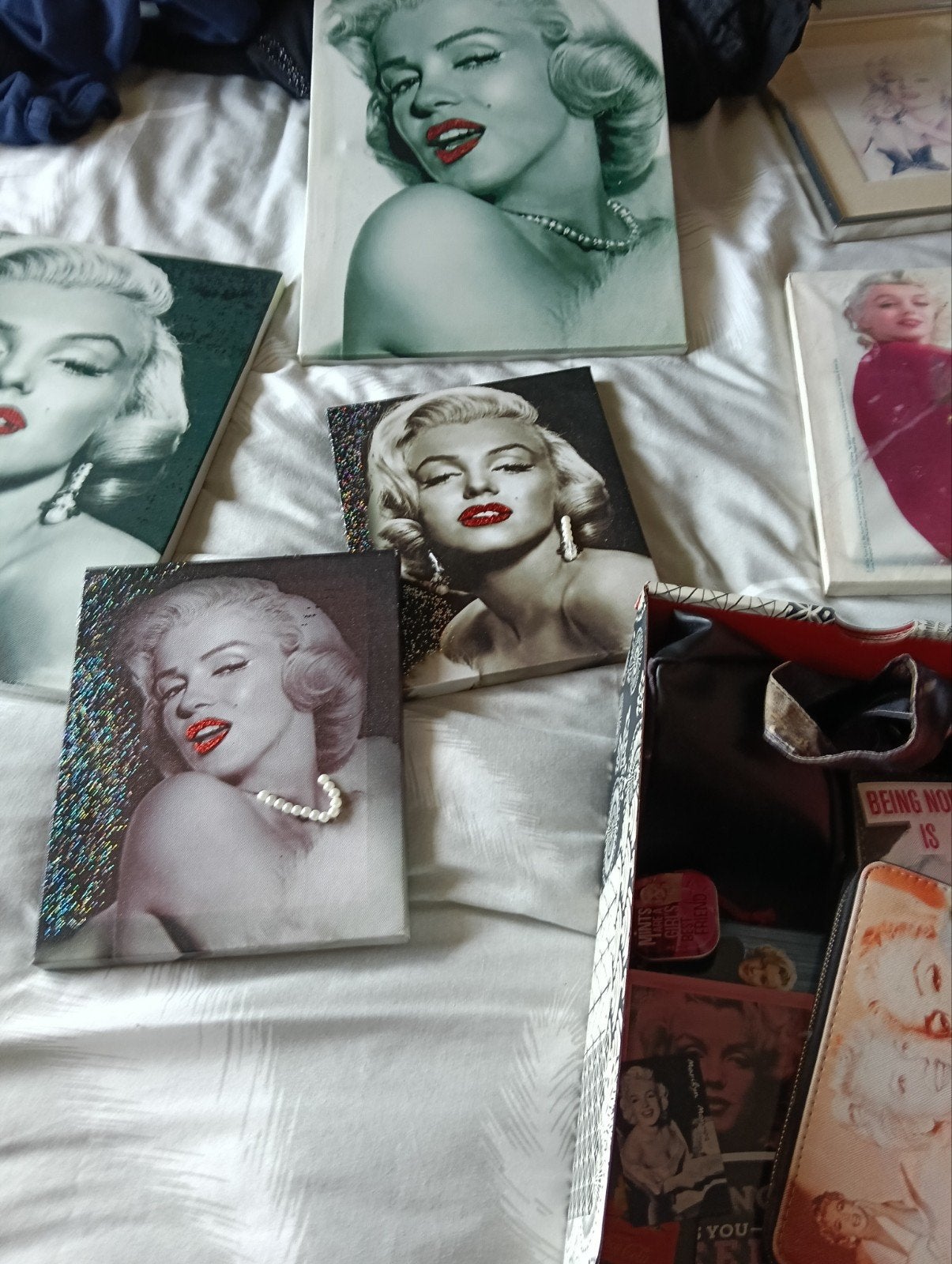 veel Marilyn Monroe spulletjes, Ophalen, Gebruikt