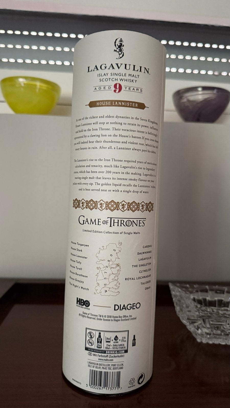 Game of Thrones Whisky Flessen en Verpakking, Ophalen of Verzenden