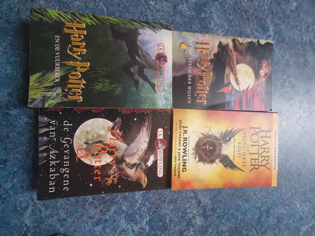 8 boeken Harry Potter | J.K. Rowling, Boeken, Ophalen of Verzenden