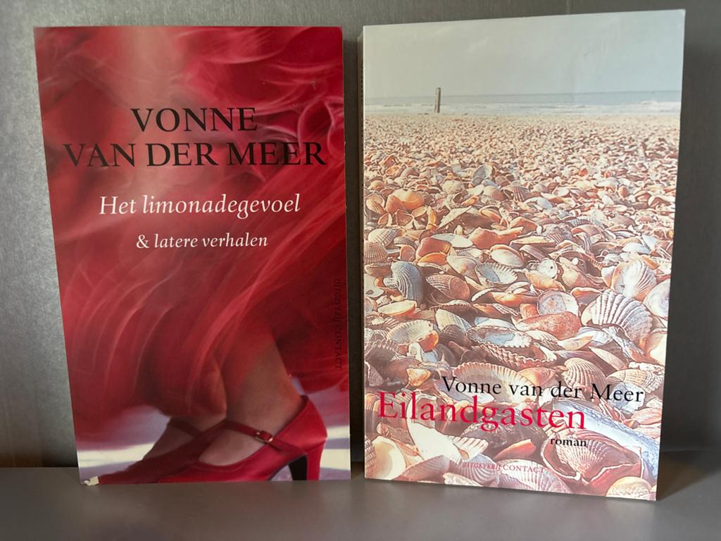 Vonne van der Meer: Het limonadegevoel & Eilandgasten (2 boe, Boeken, Romans, Gelezen, Nederland, Ophalen of Verzenden