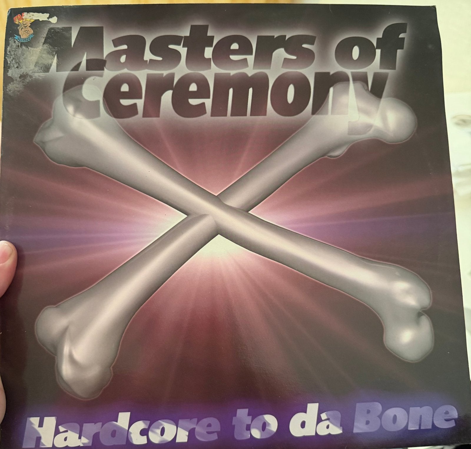 Gabber Vinyl Masters Of Ceremony Hardcore To Da Bone, Cd's en Dvd's, Vinyl | Dance en House, Ophalen of Verzenden, Zo goed als nieuw