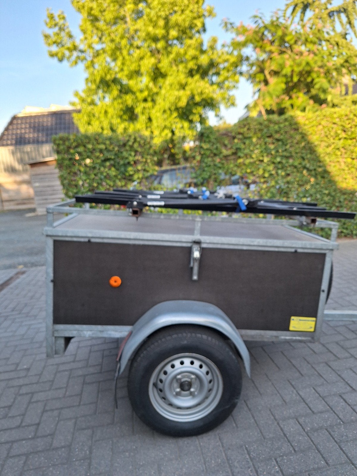Bagagekar met fietsendrager voor 5 fietsen, Ophalen of Verzenden, Gebruikt