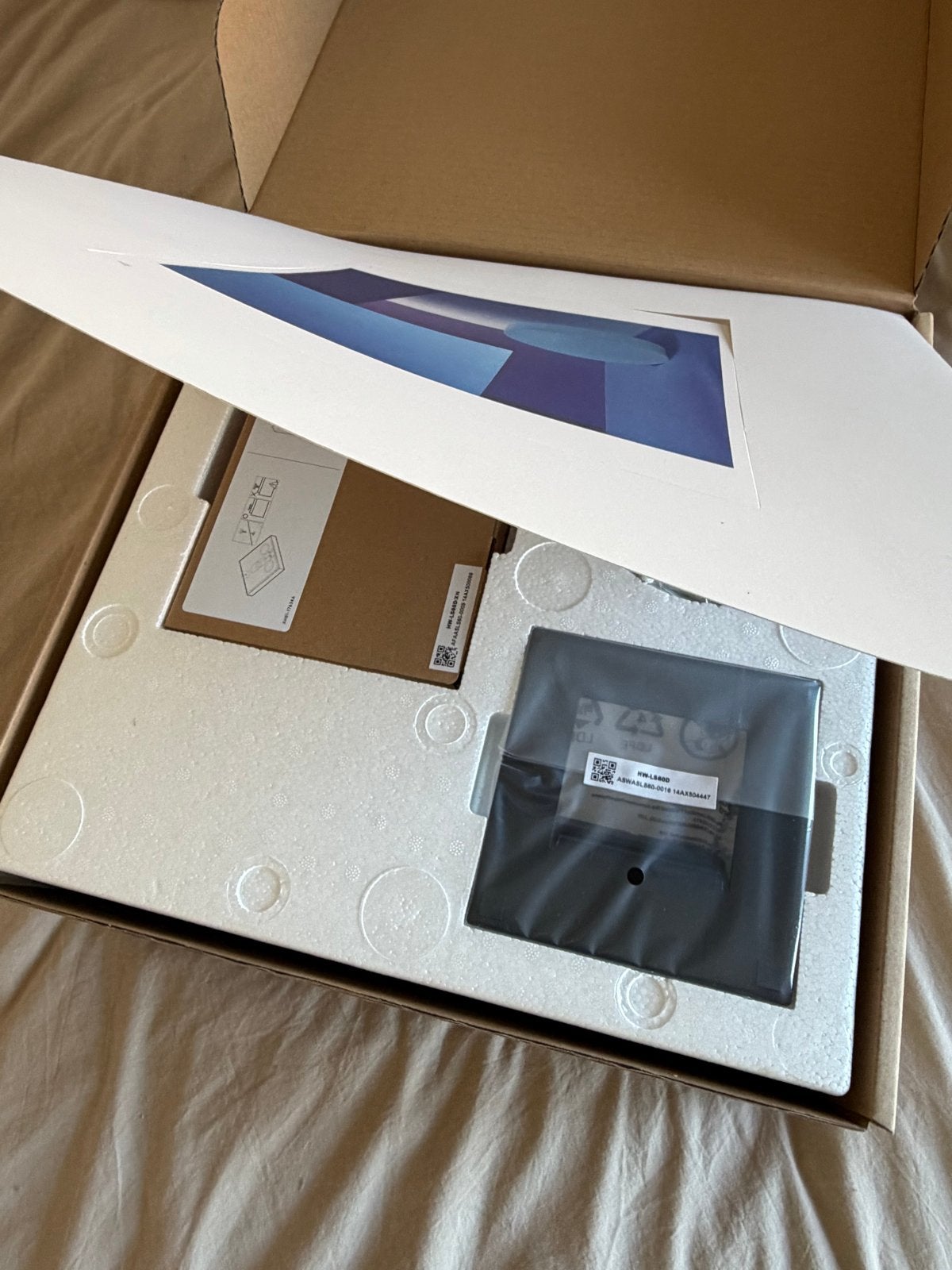Samsung Music Frame LS60D - Nieuw in doos, Ophalen, Nieuw, Speakers, Losse componenten