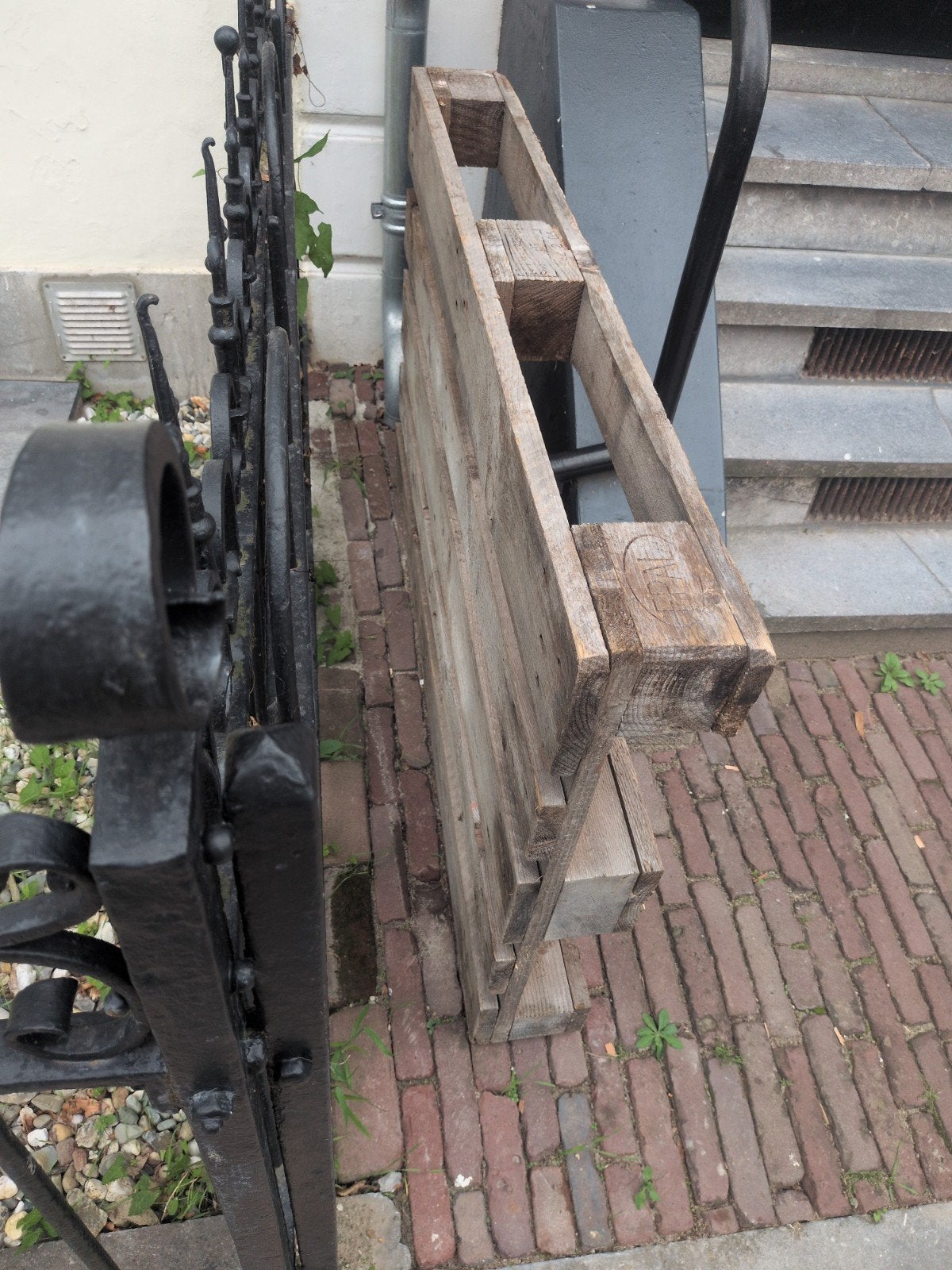 Gratis Pallet af te halen, Ophalen