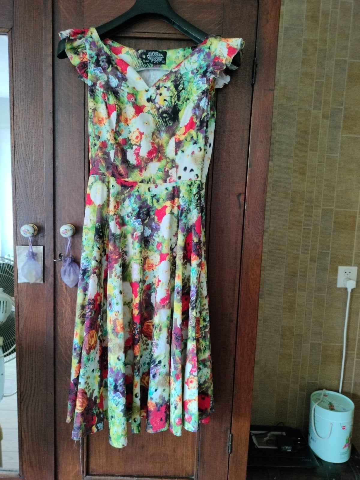 Hearts and Roses Swing jurk M, Kleding | Dames, Jurken, Maat 38/40 (M), Overige kleuren, Ophalen of Verzenden, Zo goed als nieuw