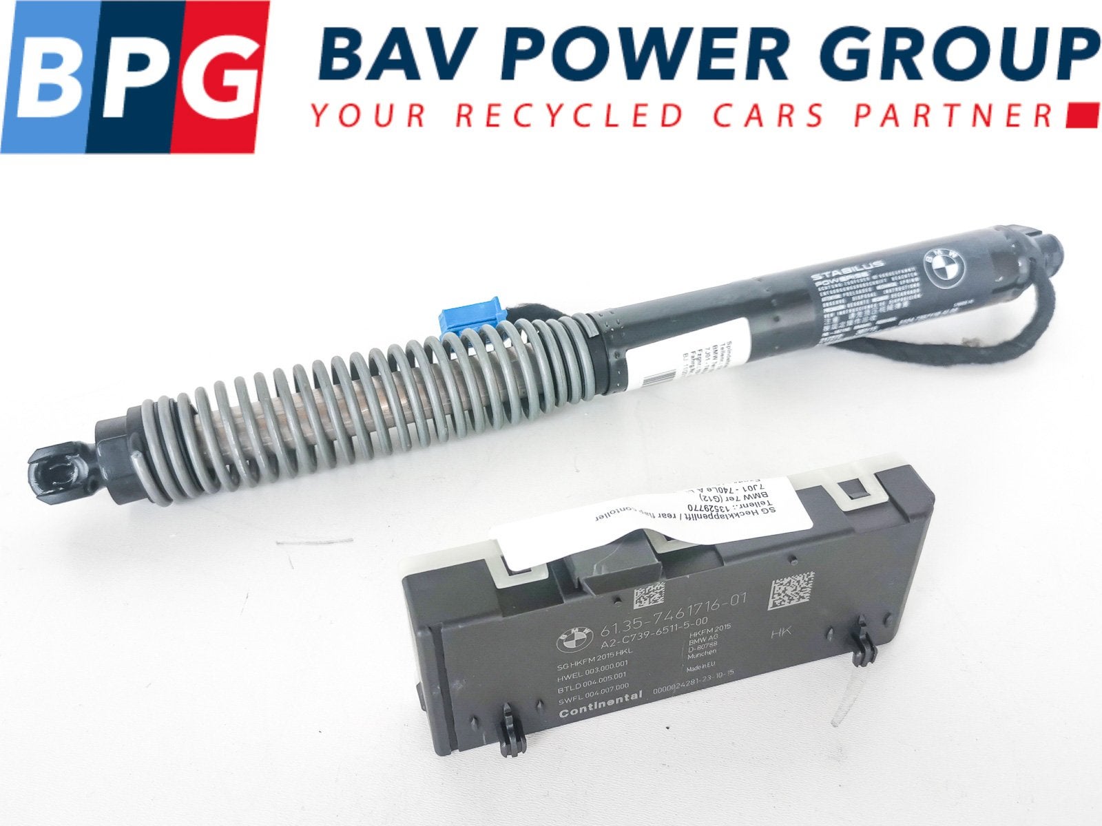 GASDRUKVEER ACHTER BMW 7 serie (G11 / G12) (51248737930)