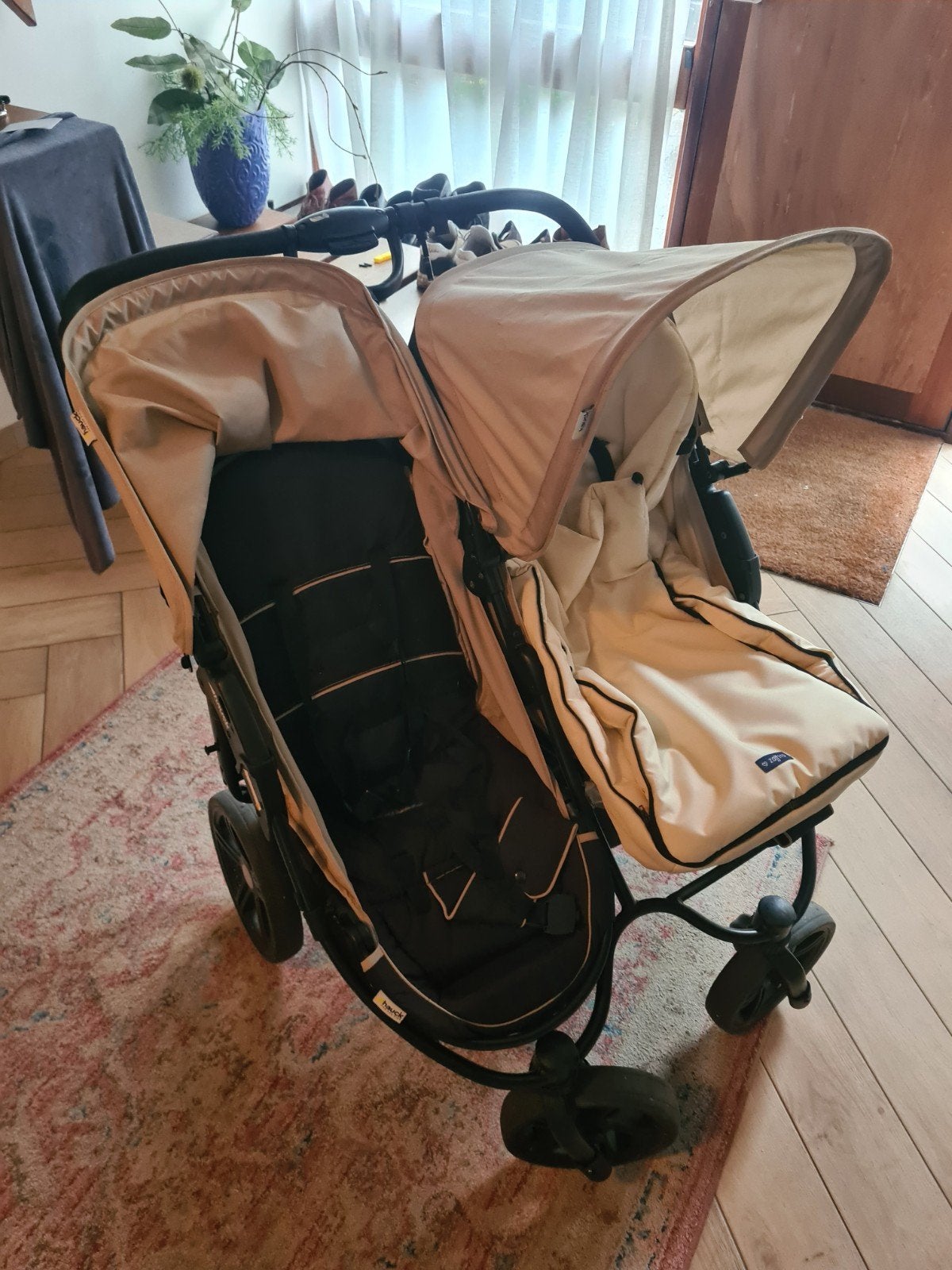 Hauck Duowagen - Ideaal voor tweelingen of broertjes/zusjes, Gebruikt, Duowagen, Ophalen, Kinderwagen