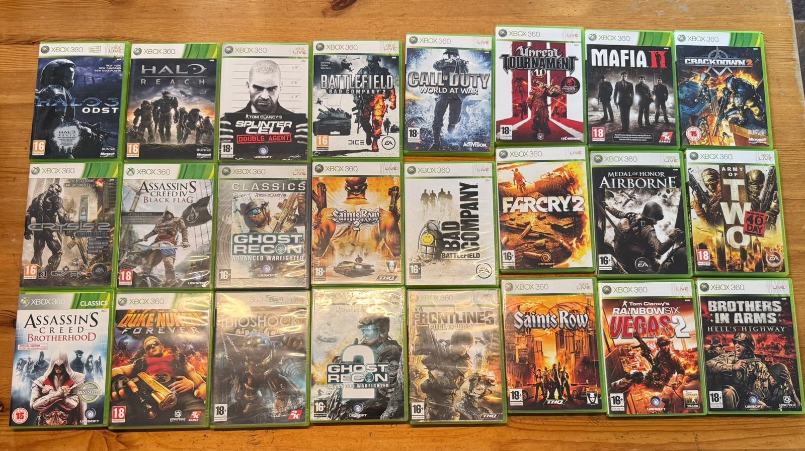 Xbox 360 games grote partij 47 spellen, Avontuur en Actie, Gebruikt, Ophalen of Verzenden, 3 spelers of meer
