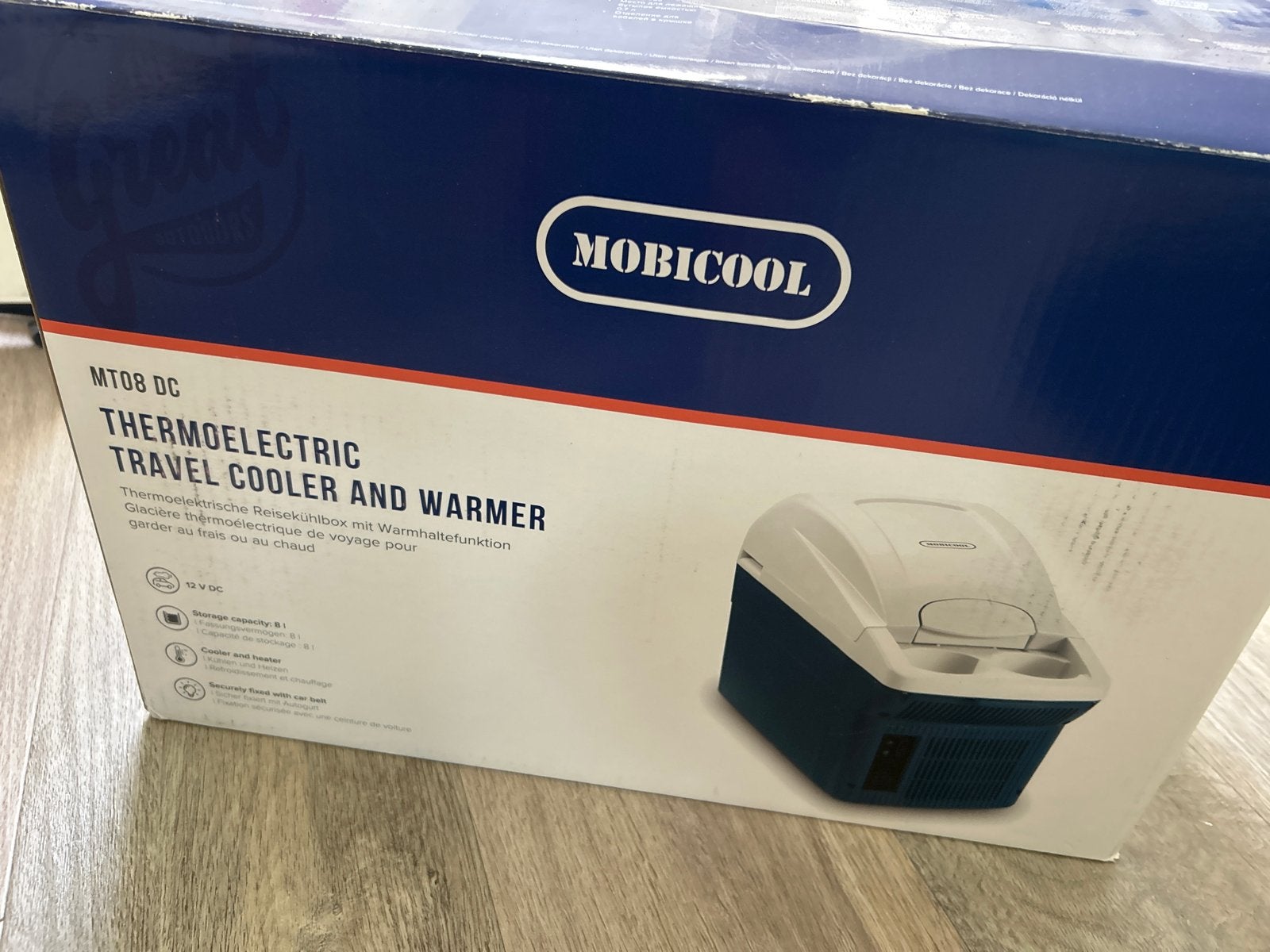 Mobicool MT08 DC Thermo-elektrische Koelbox en Warmer, Ophalen of Verzenden, Nieuw, Koelbox, Elektrisch