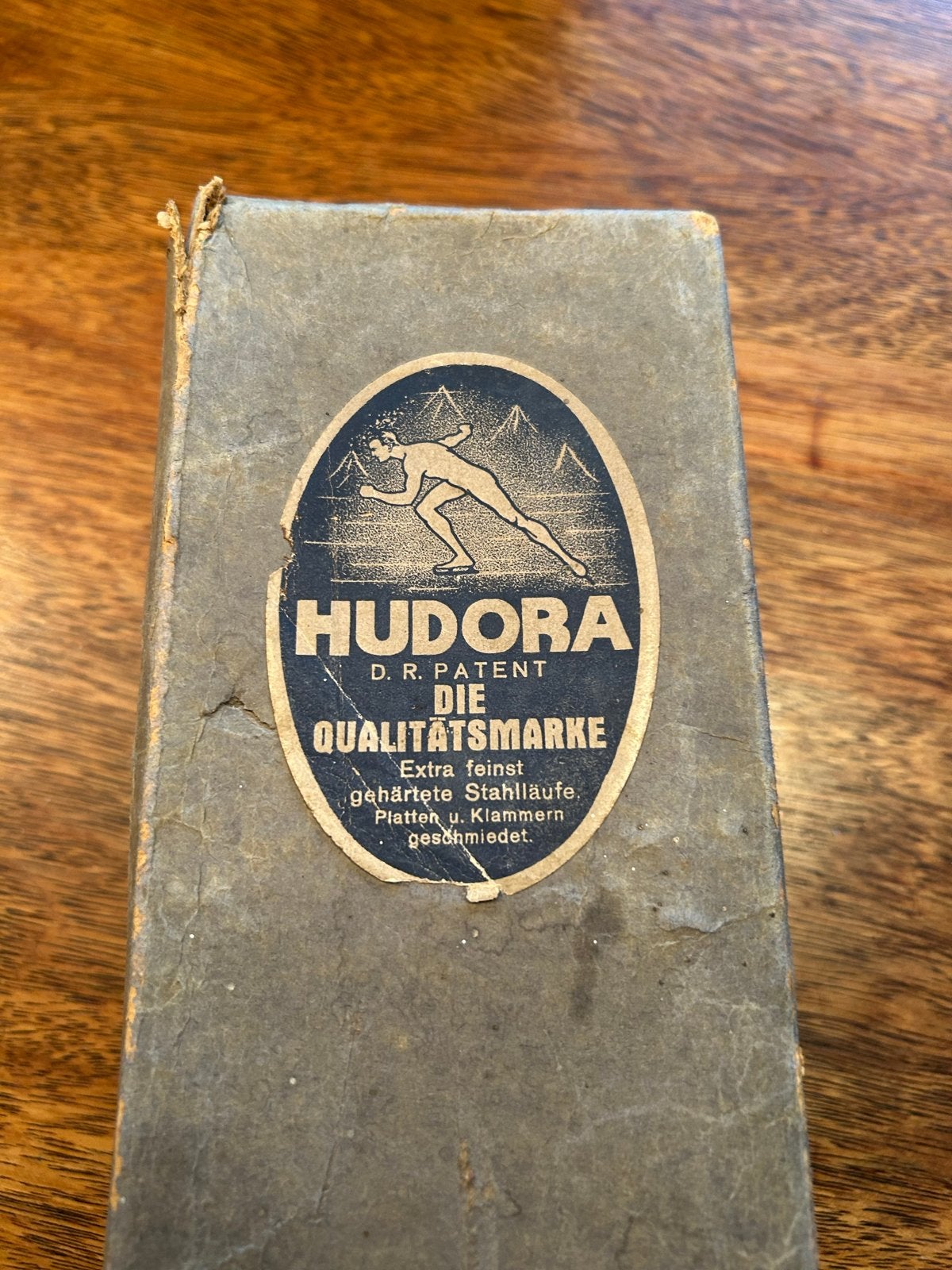 Vintage Hudora schaatsen - Nr. 131 - 31 cm - Maat 45, Ophalen of Verzenden, Gebruikt, Overige typen, Overige merken