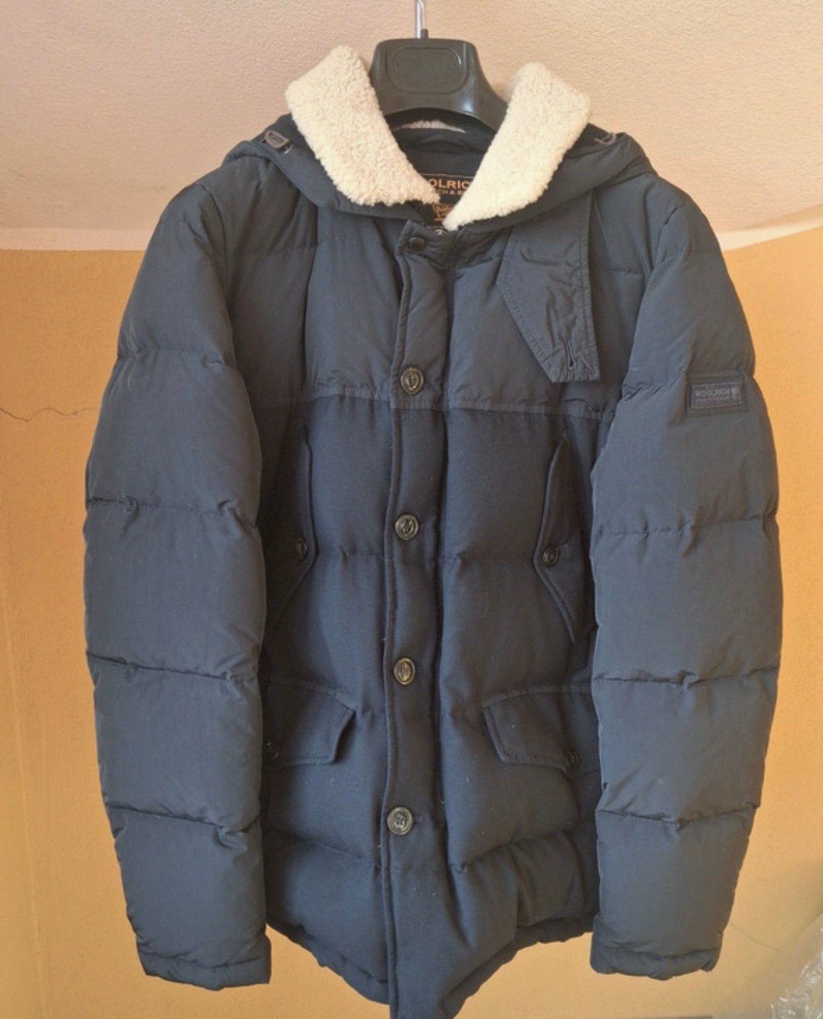 Woolrich, Ophalen of Verzenden, Zo goed als nieuw, Maat 52/54 (L), Blauw