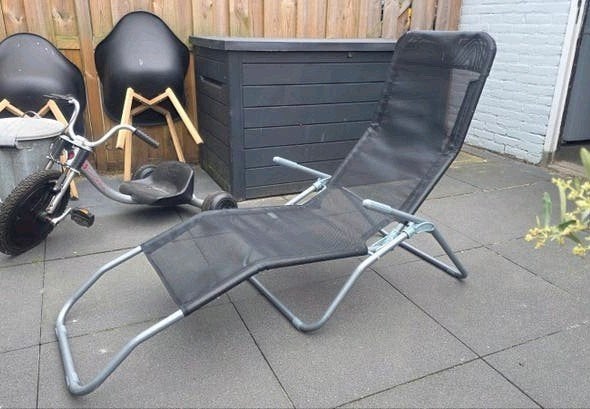 Tuin ligstoel, Tuin en Terras, Ligbedden, Ophalen, Gebruikt