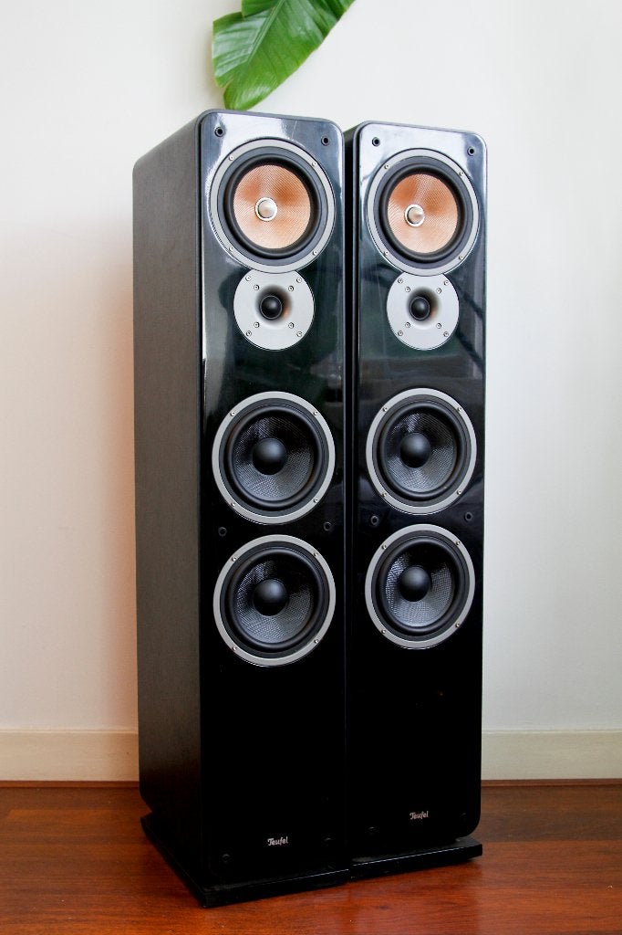 Teufel UL40 MK2 zuilen, Vloerstaande luidspreker, Gebruikt, -, -