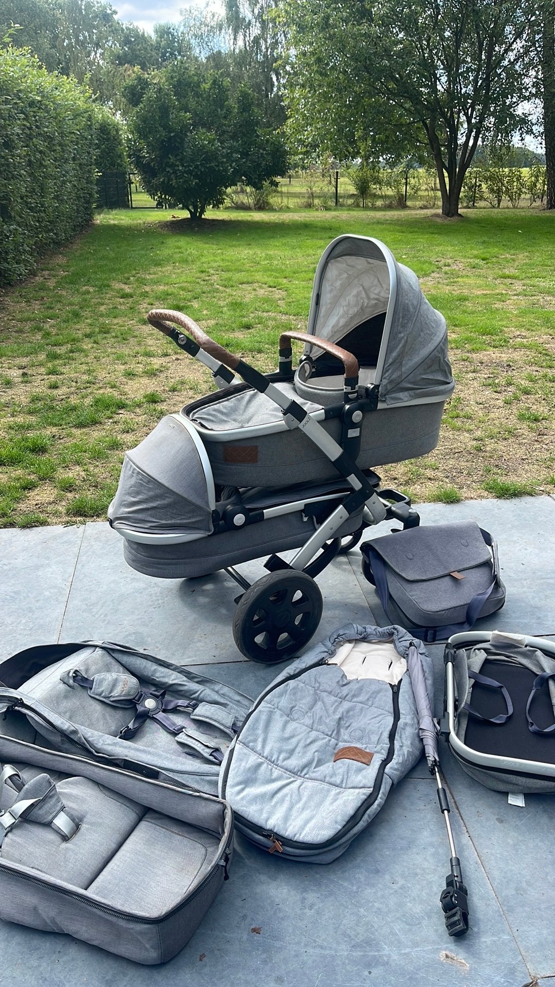 joolz geo duo wagen met assessoires, Kinderen en Baby's, Kinderwagens en Combinaties, Gebruikt, Duowagen, Combiwagen, Ophalen