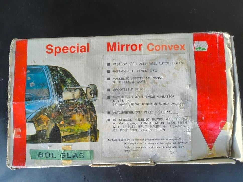 Special Mirror Convex (caravan)spiegels - bol glas, Ophalen of Verzenden, Gebruikt, Universele onderdelen